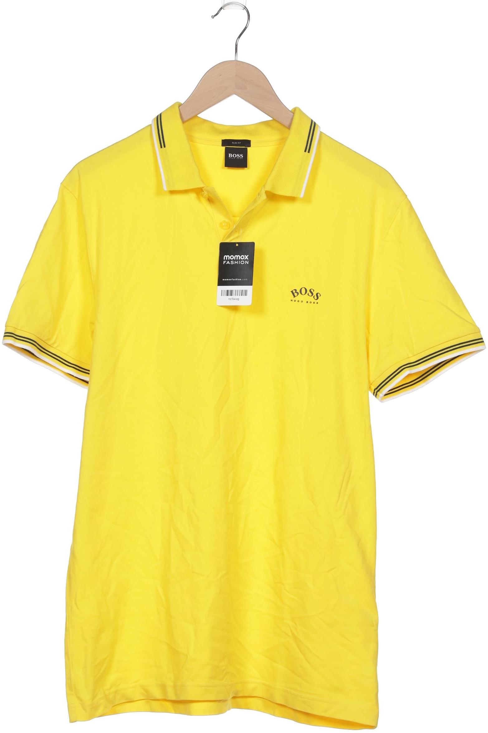 

Boss by Hugo Boss Herren Poloshirt, gelb, Gr. 56