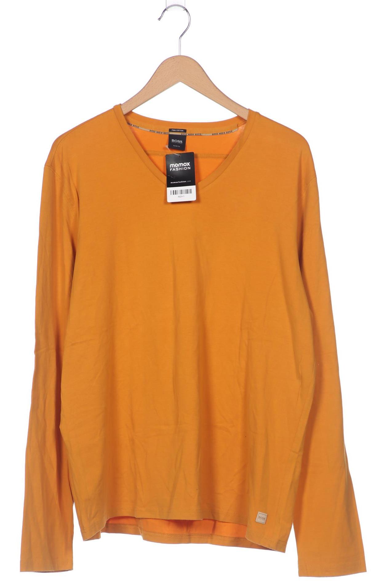 

Boss by Hugo Boss Herren Langarmshirt, orange, Gr. 58