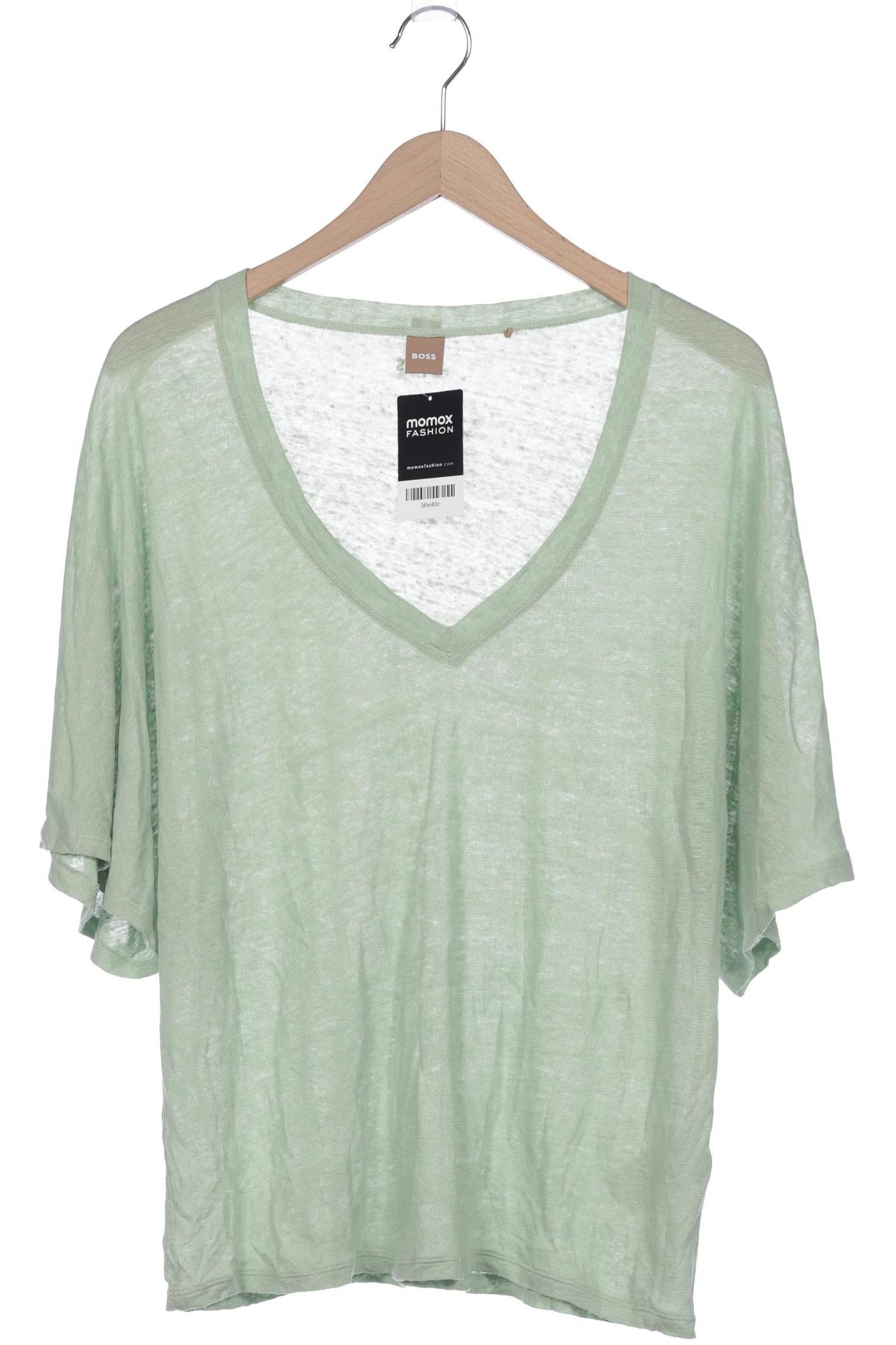 

Boss by Hugo Boss Damen T-Shirt, hellgrün, Gr. 34