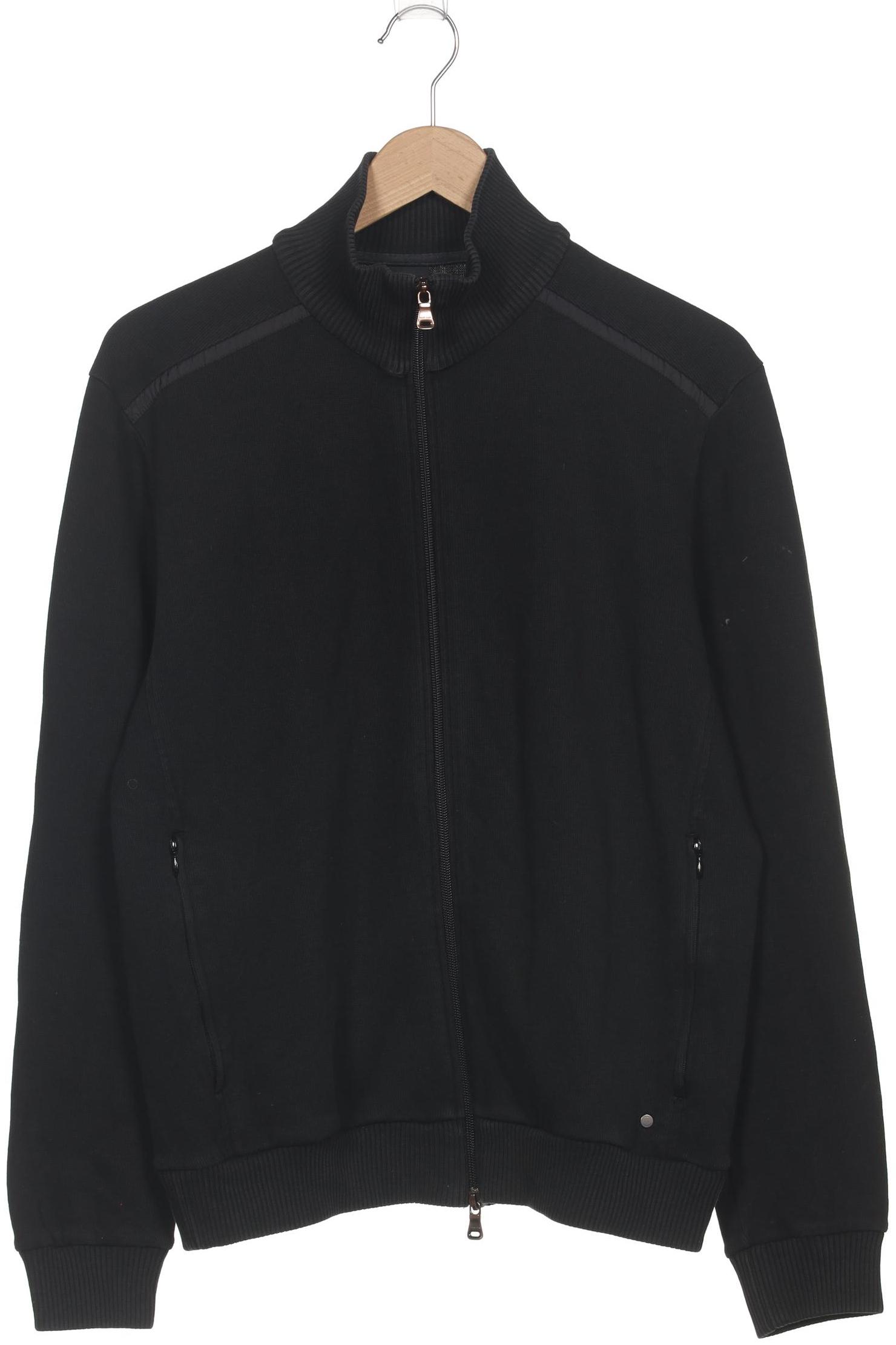 

Boss by Hugo Boss Herren Strickjacke, schwarz, Gr. 48