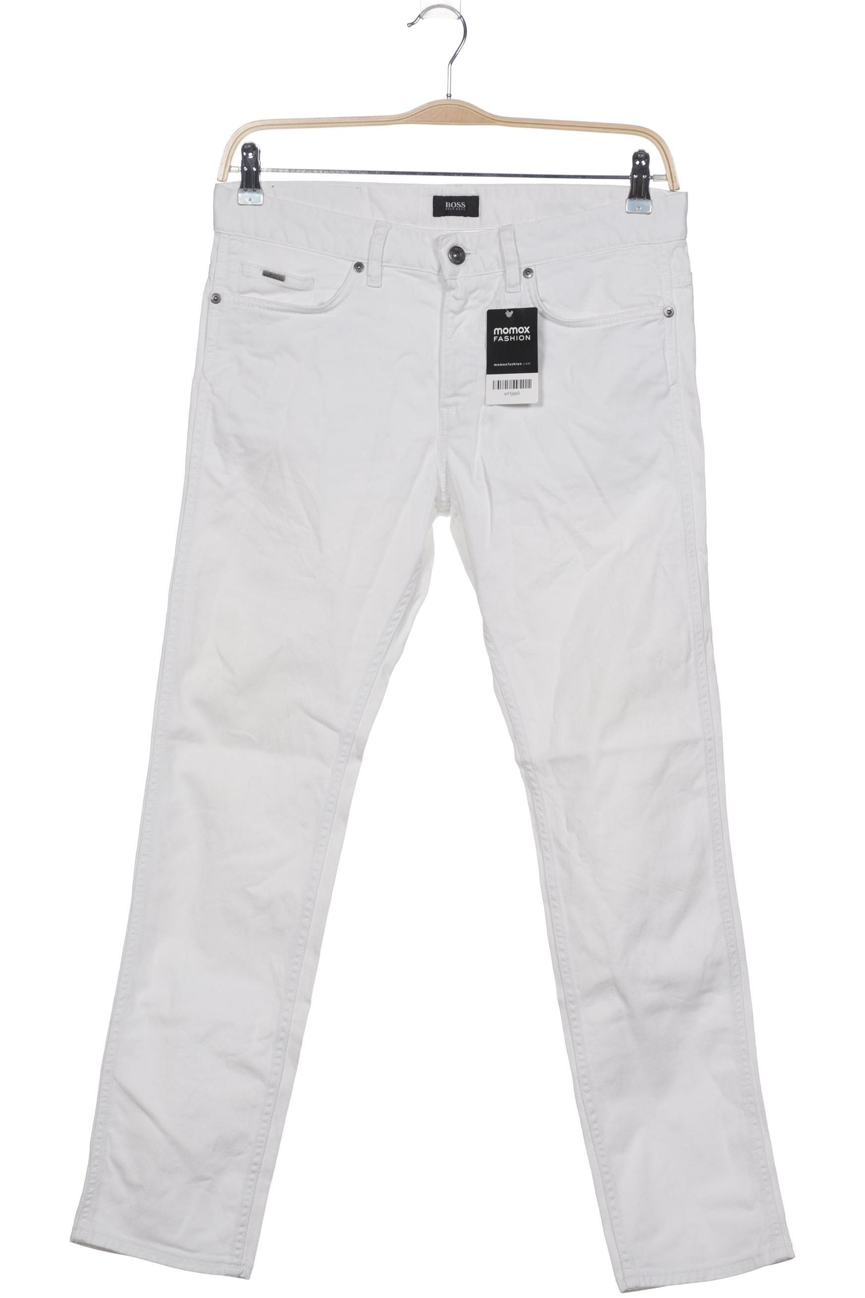

Boss by Hugo Boss Herren Jeans, weiß, Gr. 32