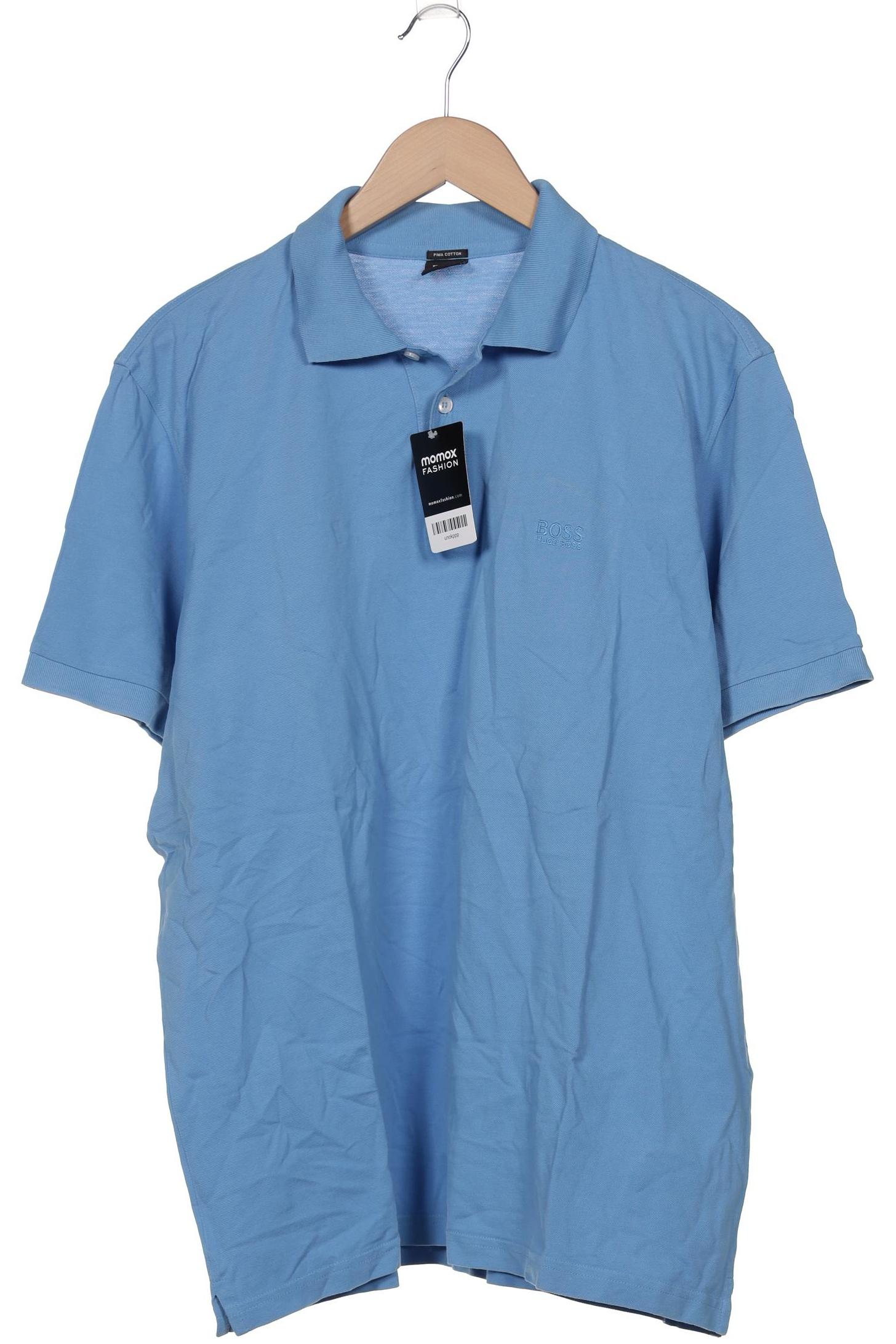 

Boss by Hugo Boss Herren Poloshirt, blau, Gr. 56