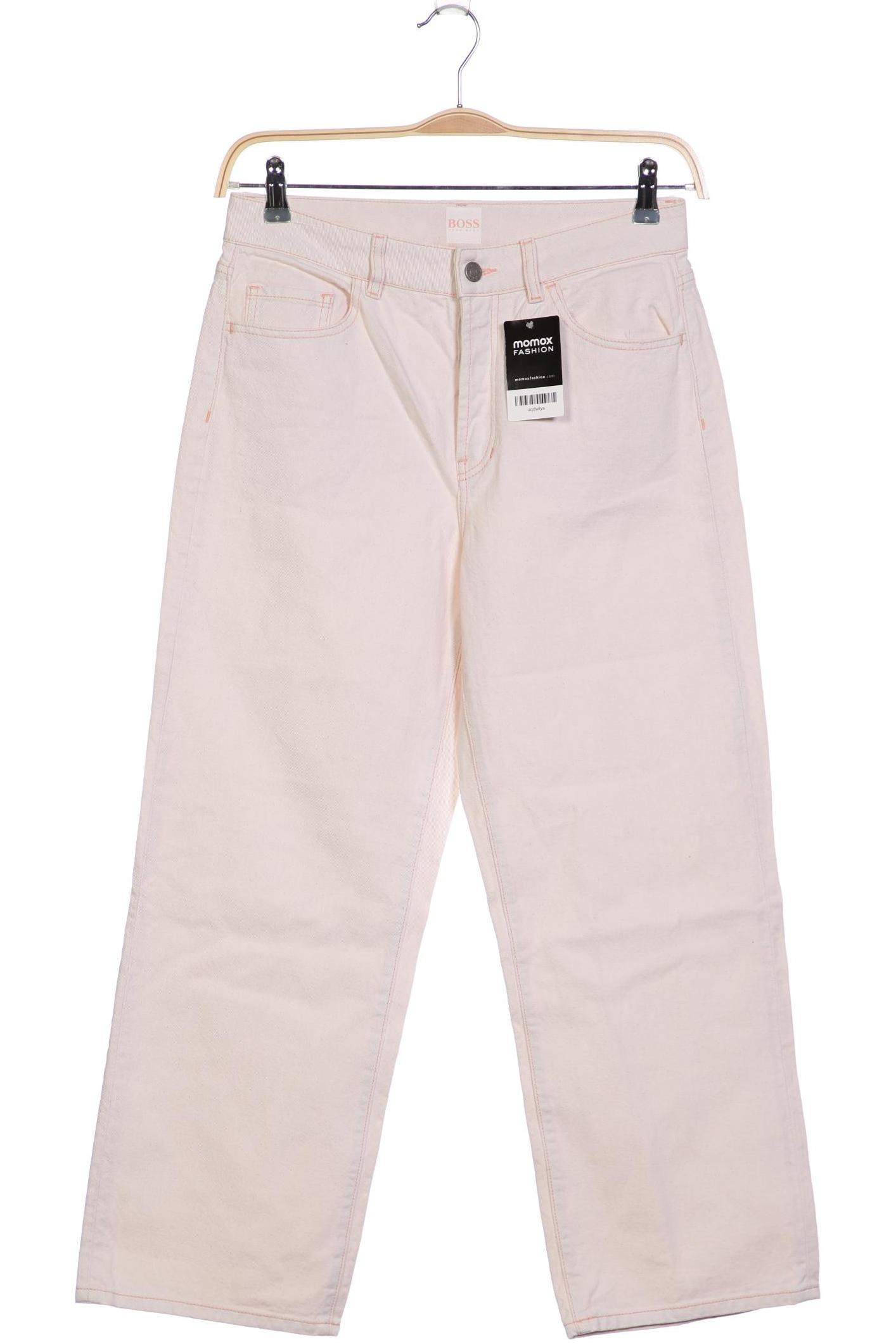 

Boss by Hugo Boss Damen Jeans, cremeweiß, Gr. 30
