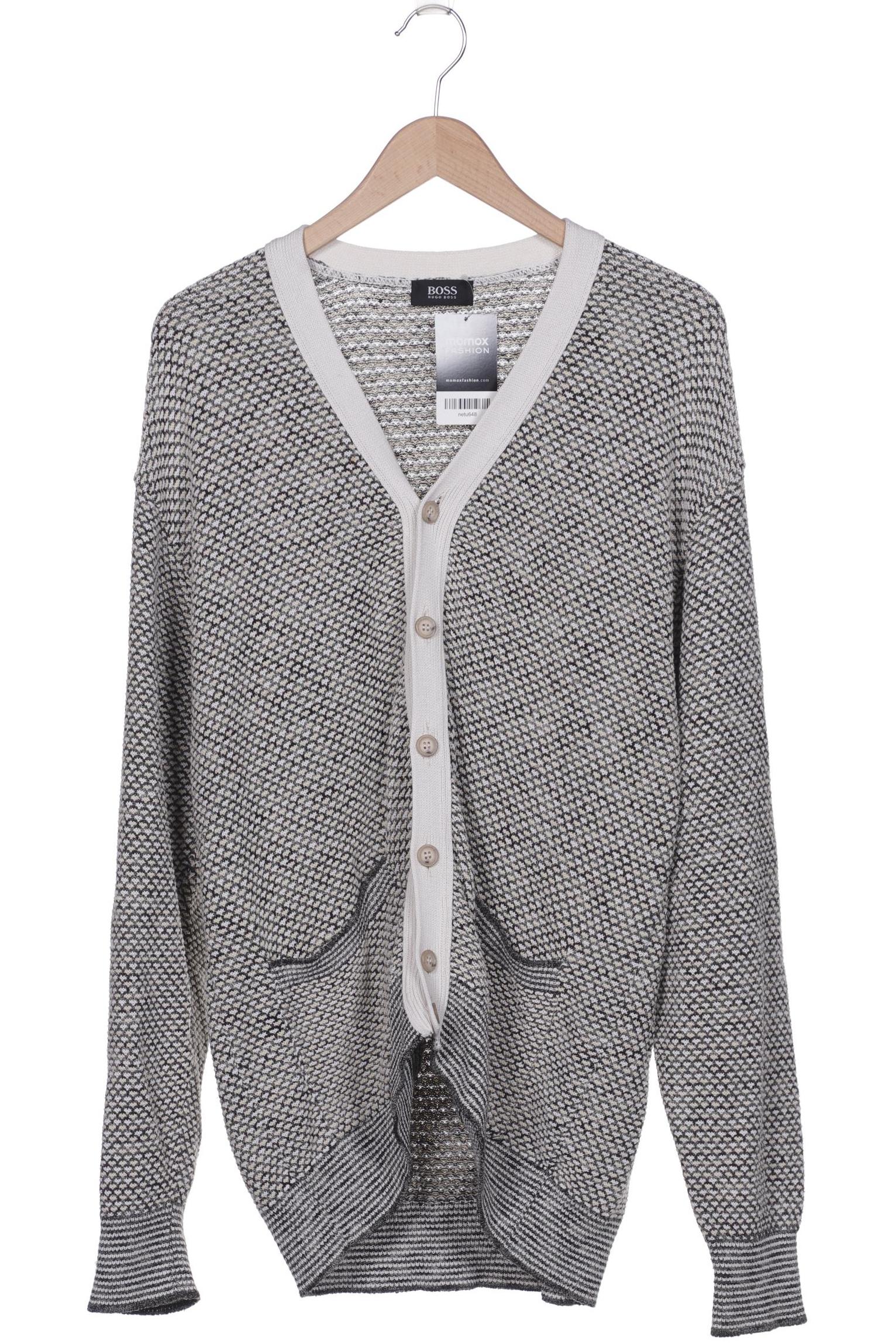 

Boss by Hugo Boss Herren Strickjacke, cremeweiß, Gr. 54
