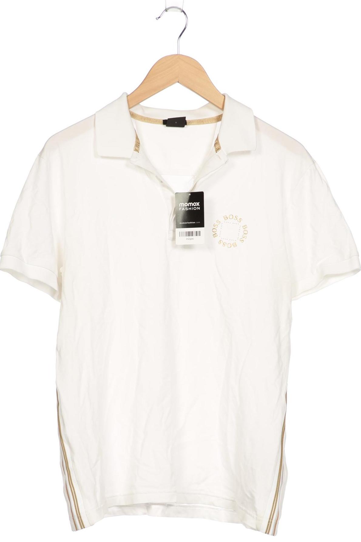 

Boss by Hugo Boss Herren Poloshirt, weiß, Gr. 52