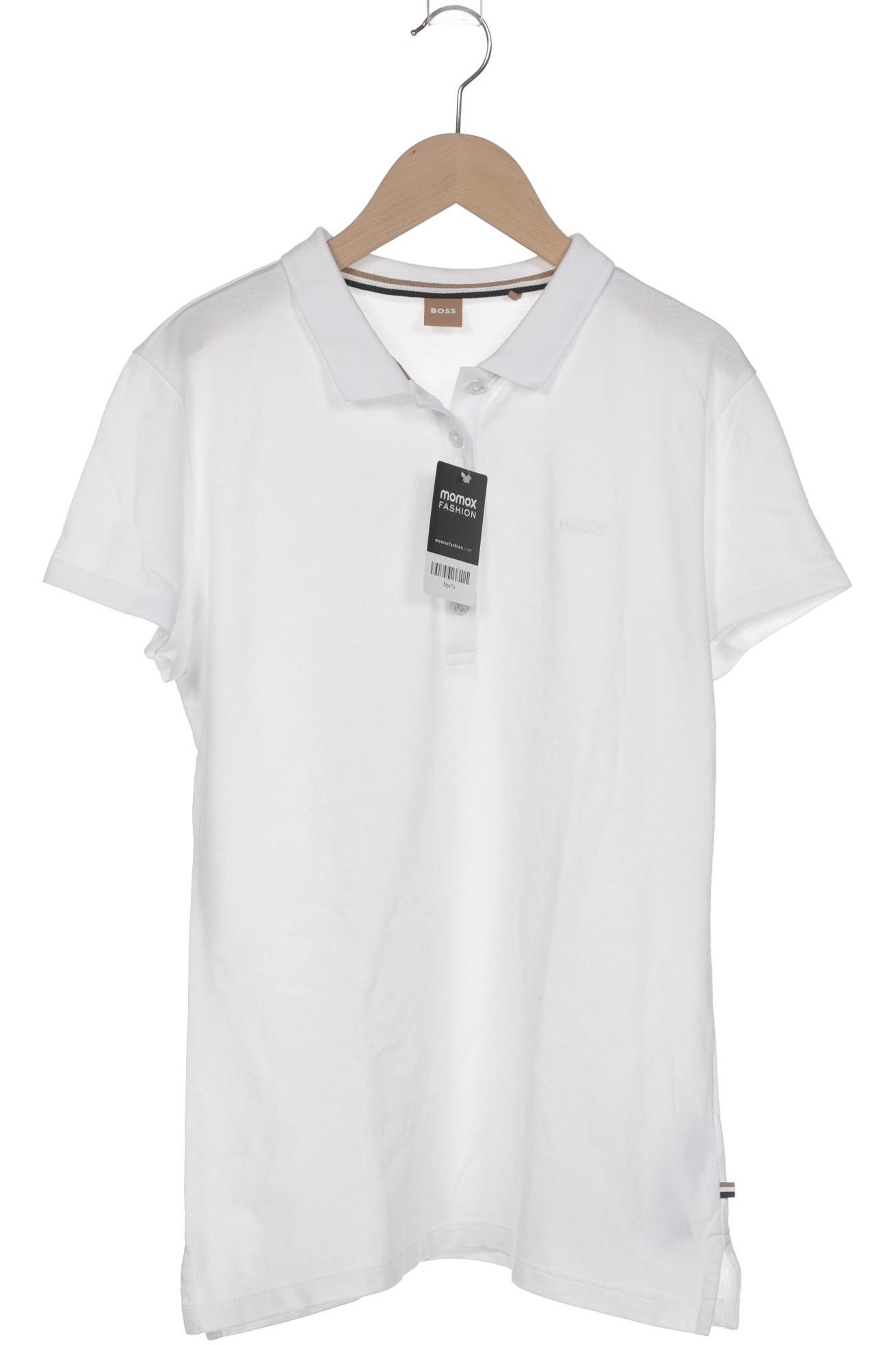 

Boss by Hugo Boss Damen Poloshirt, weiß, Gr. 44