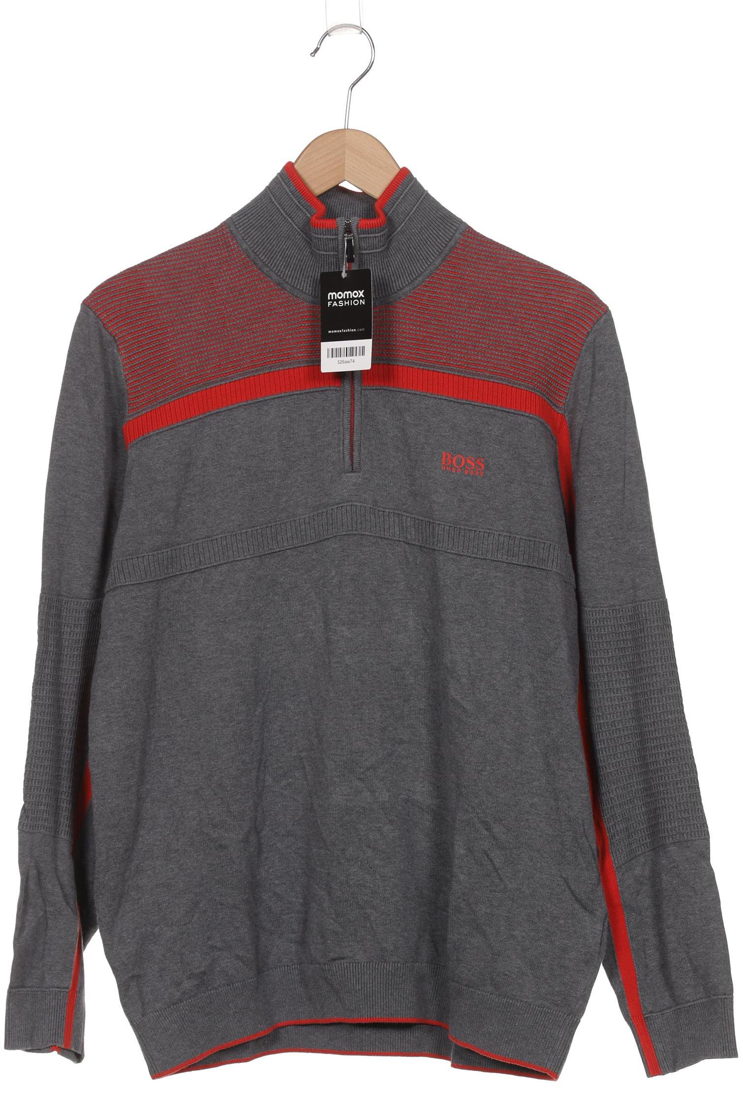 

Boss by Hugo Boss Herren Pullover, grau, Gr. 52