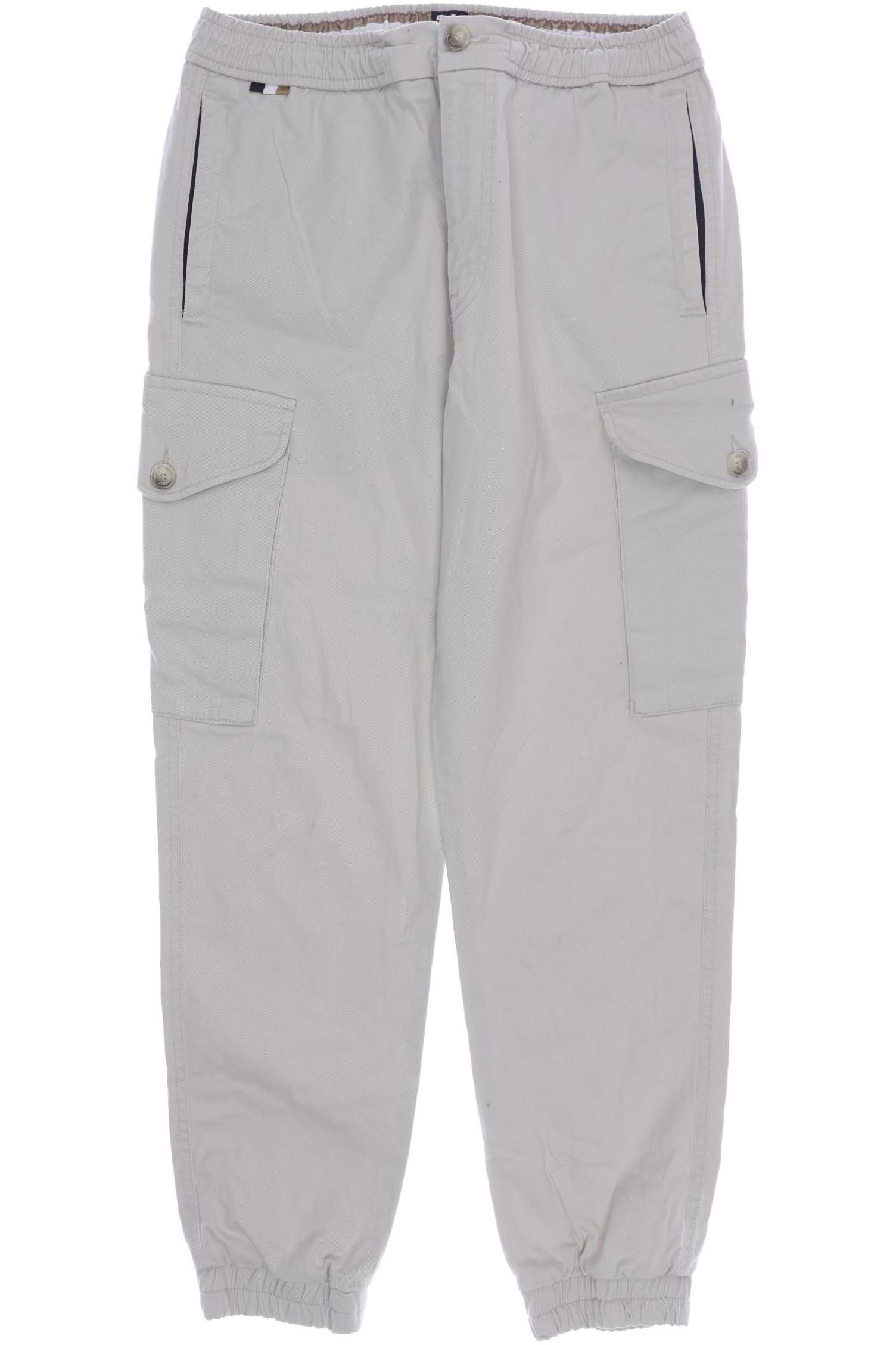 

Boss by Hugo Boss Herren Stoffhose, cremeweiß, Gr. 48