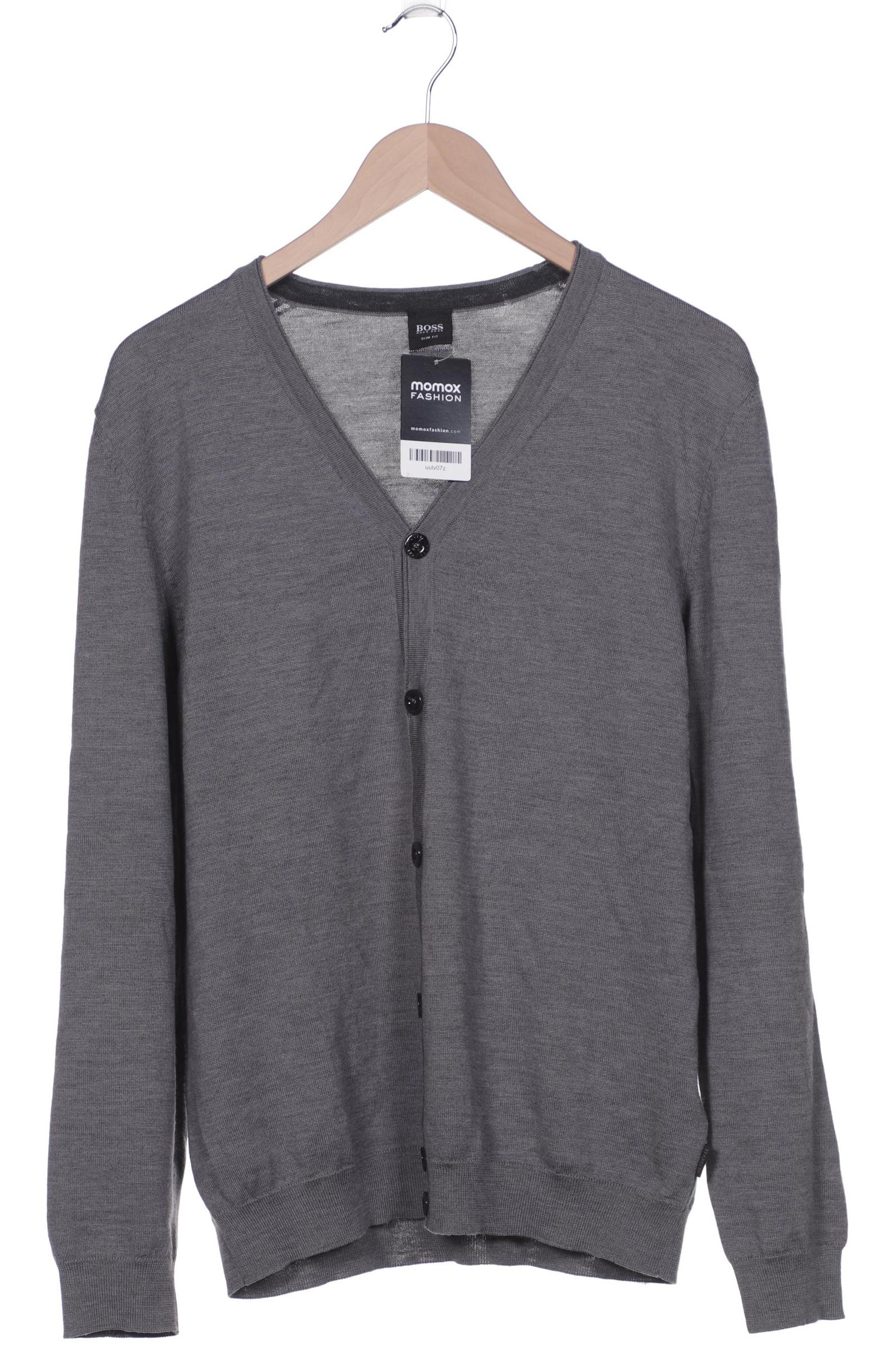 

BOSS by Hugo Boss Herren Strickjacke, grau