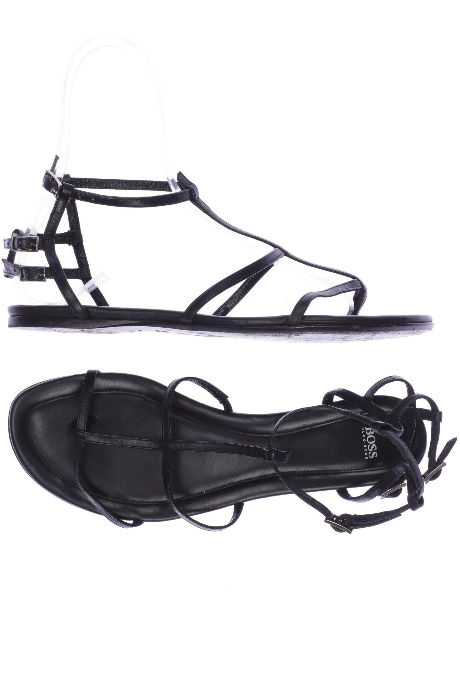

Boss by Hugo Boss Damen Sandale, schwarz, Gr. 37.5