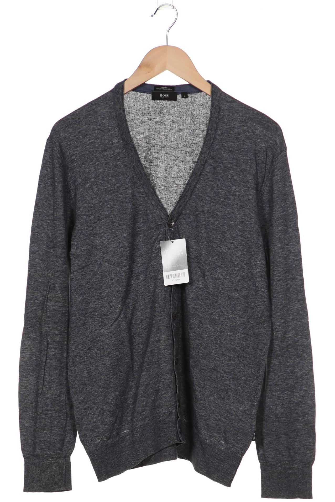 

BOSS by Hugo Boss Herren Strickjacke, grau