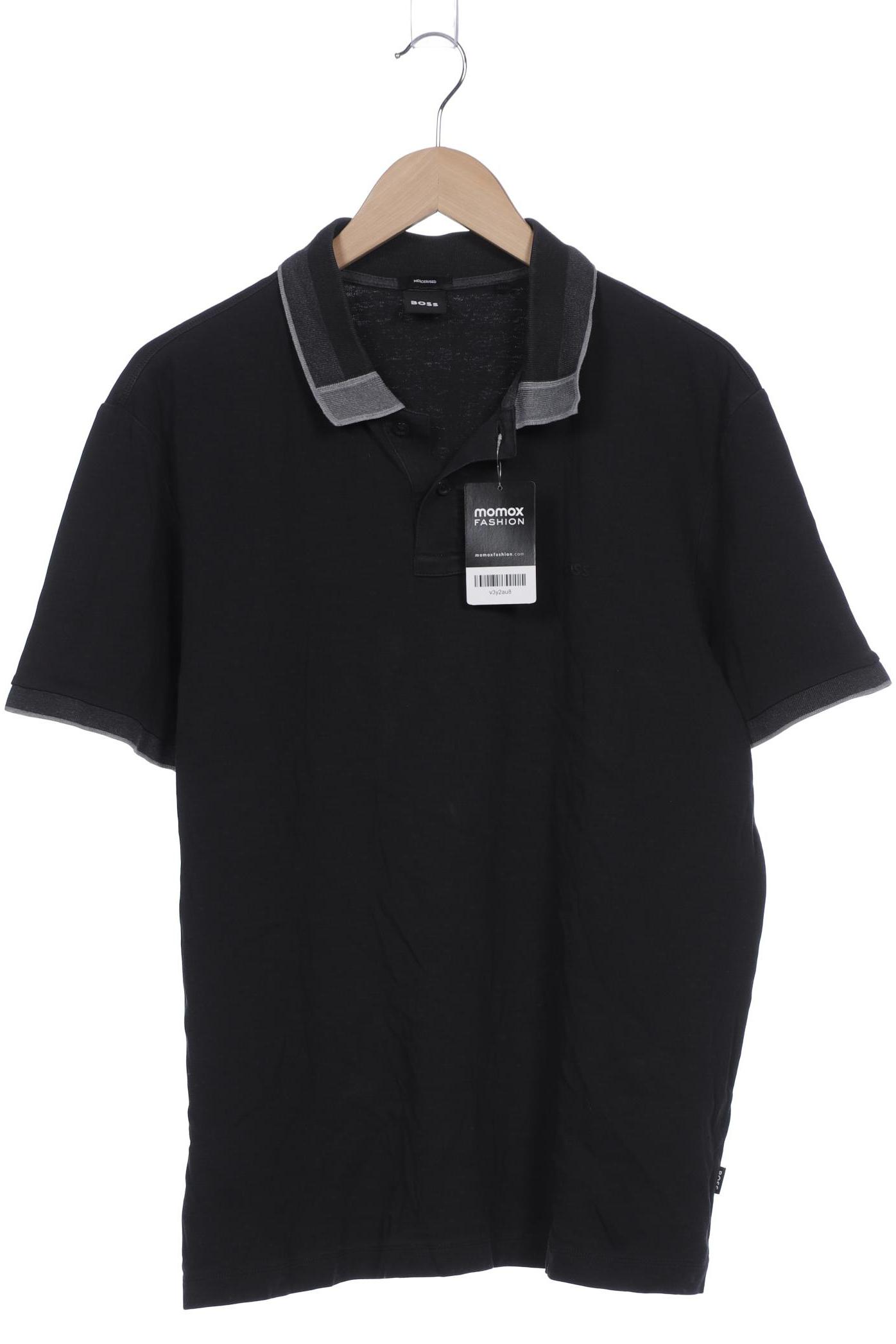 

Boss by Hugo Boss Herren Poloshirt, schwarz, Gr. 56