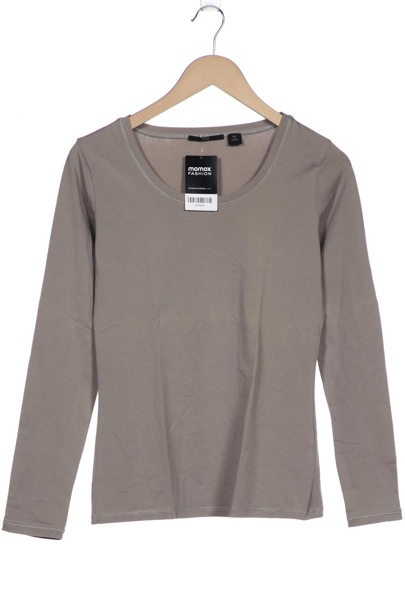 

Boss by Hugo Boss Damen Langarmshirt, beige, Gr. 38