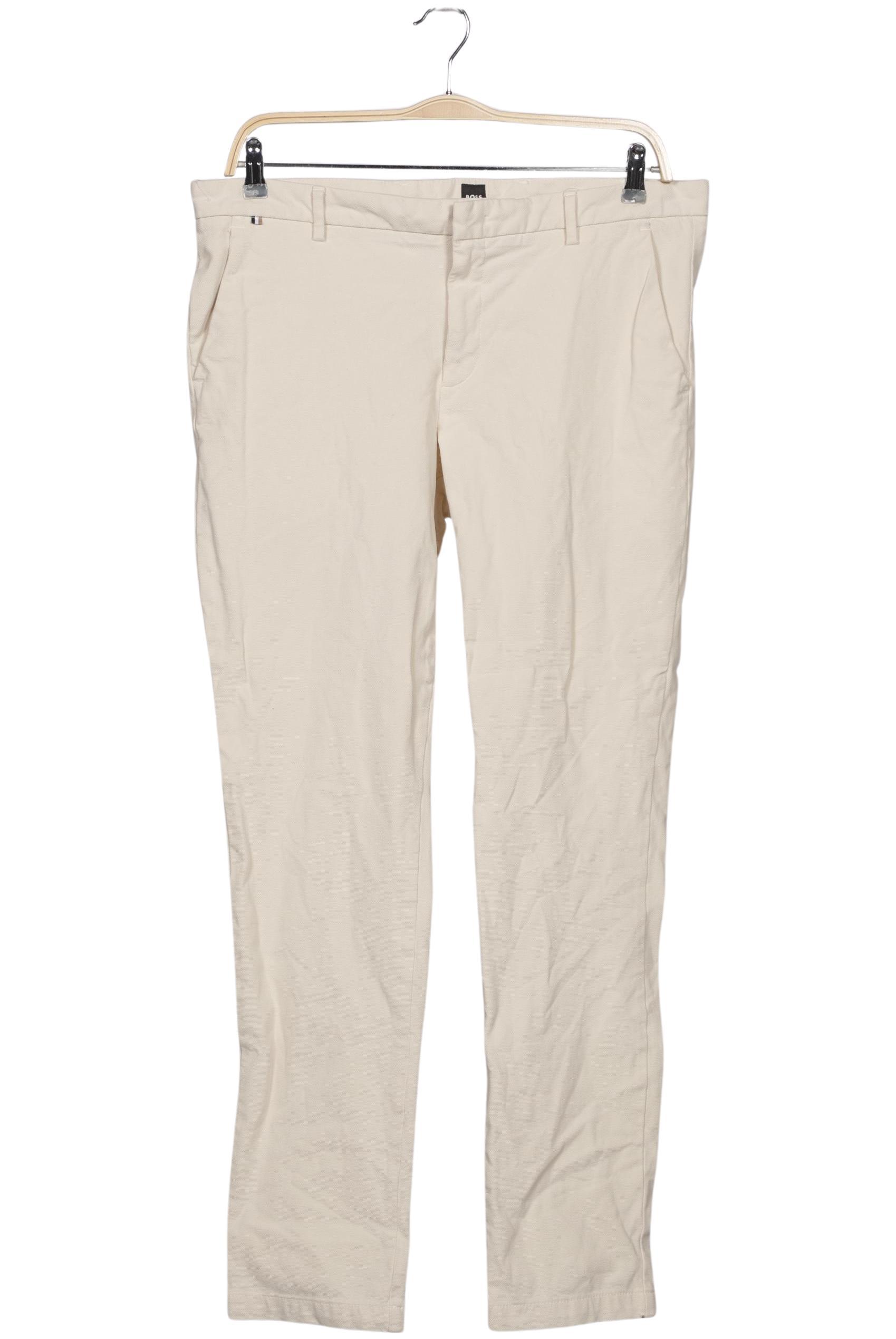 

Boss by Hugo Boss Herren Stoffhose, cremeweiß, Gr. 52