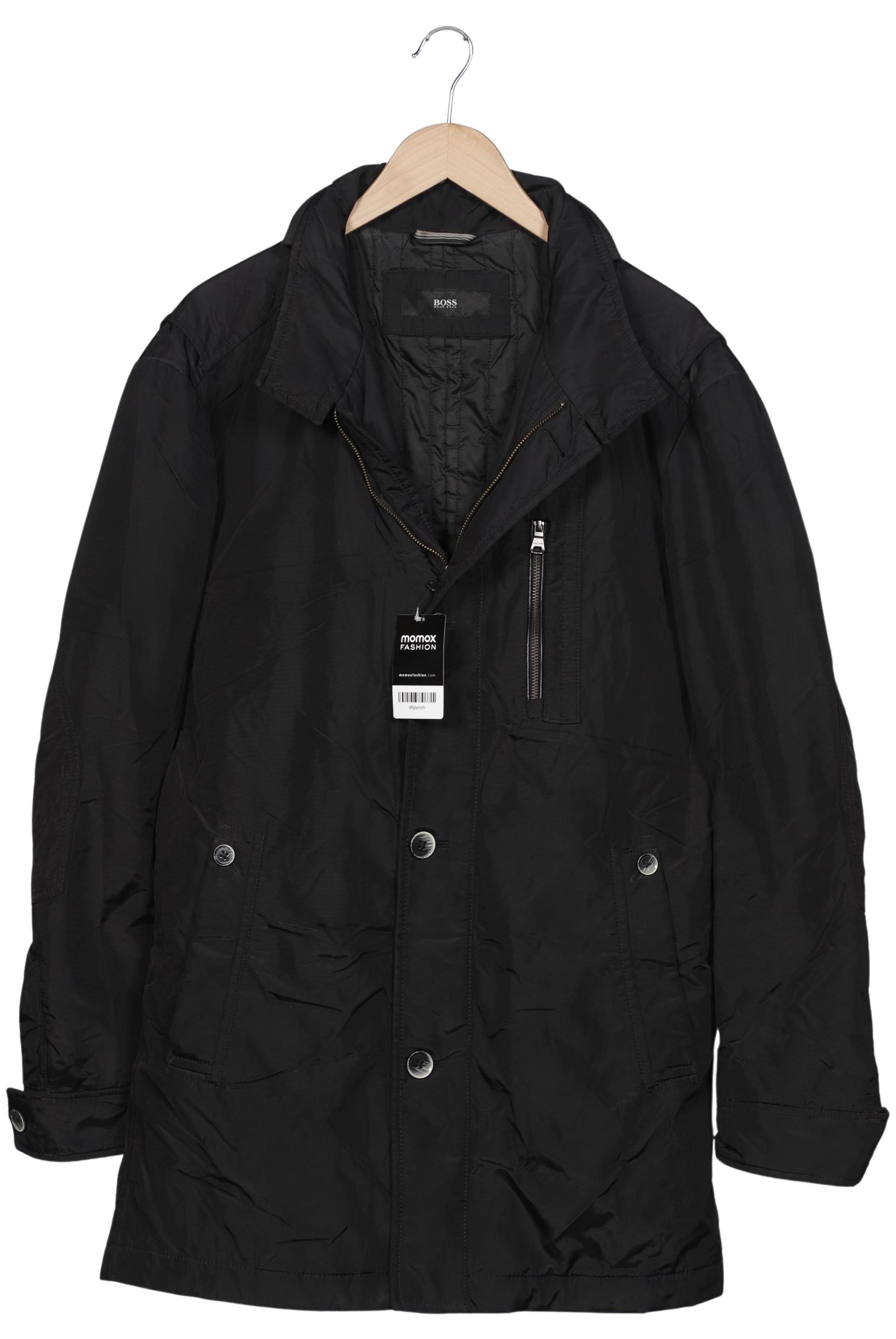 

Boss by Hugo Boss Herren Mantel, schwarz, Gr. 54