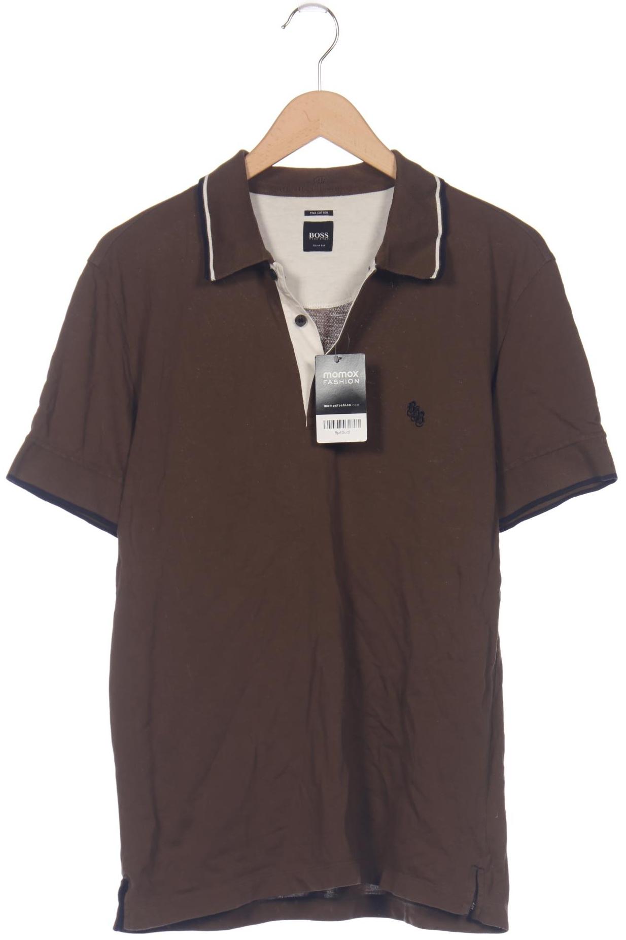 

Boss by Hugo Boss Herren Poloshirt, braun, Gr. 48