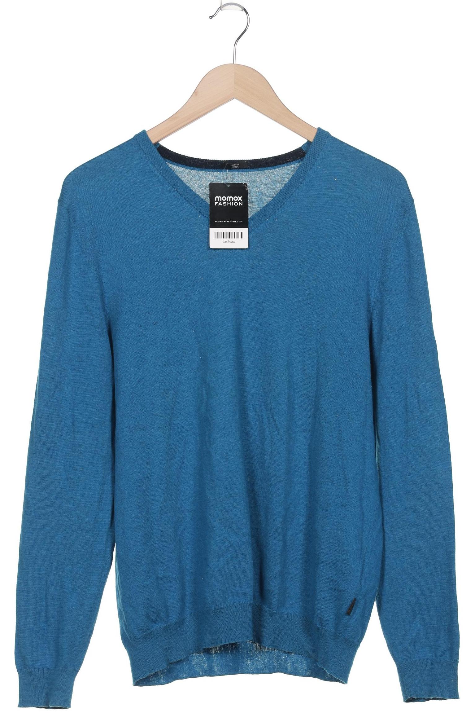 

Boss by Hugo Boss Herren Pullover, blau, Gr. 52