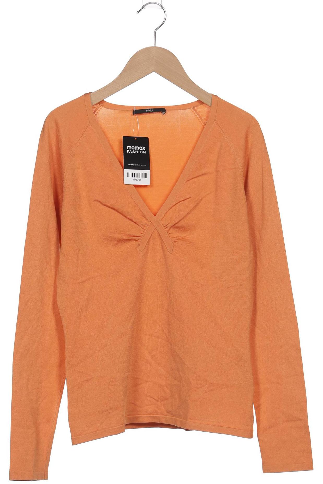 

Boss by Hugo Boss Damen Langarmshirt, orange, Gr. 38