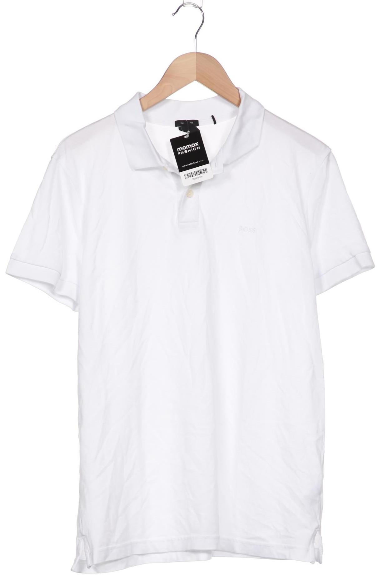 

Boss by Hugo Boss Herren Poloshirt, weiß, Gr. 54