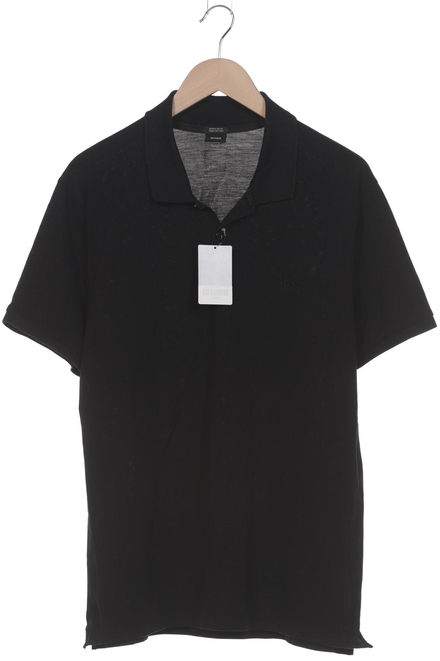 

Boss by Hugo Boss Herren Poloshirt, schwarz, Gr. 56