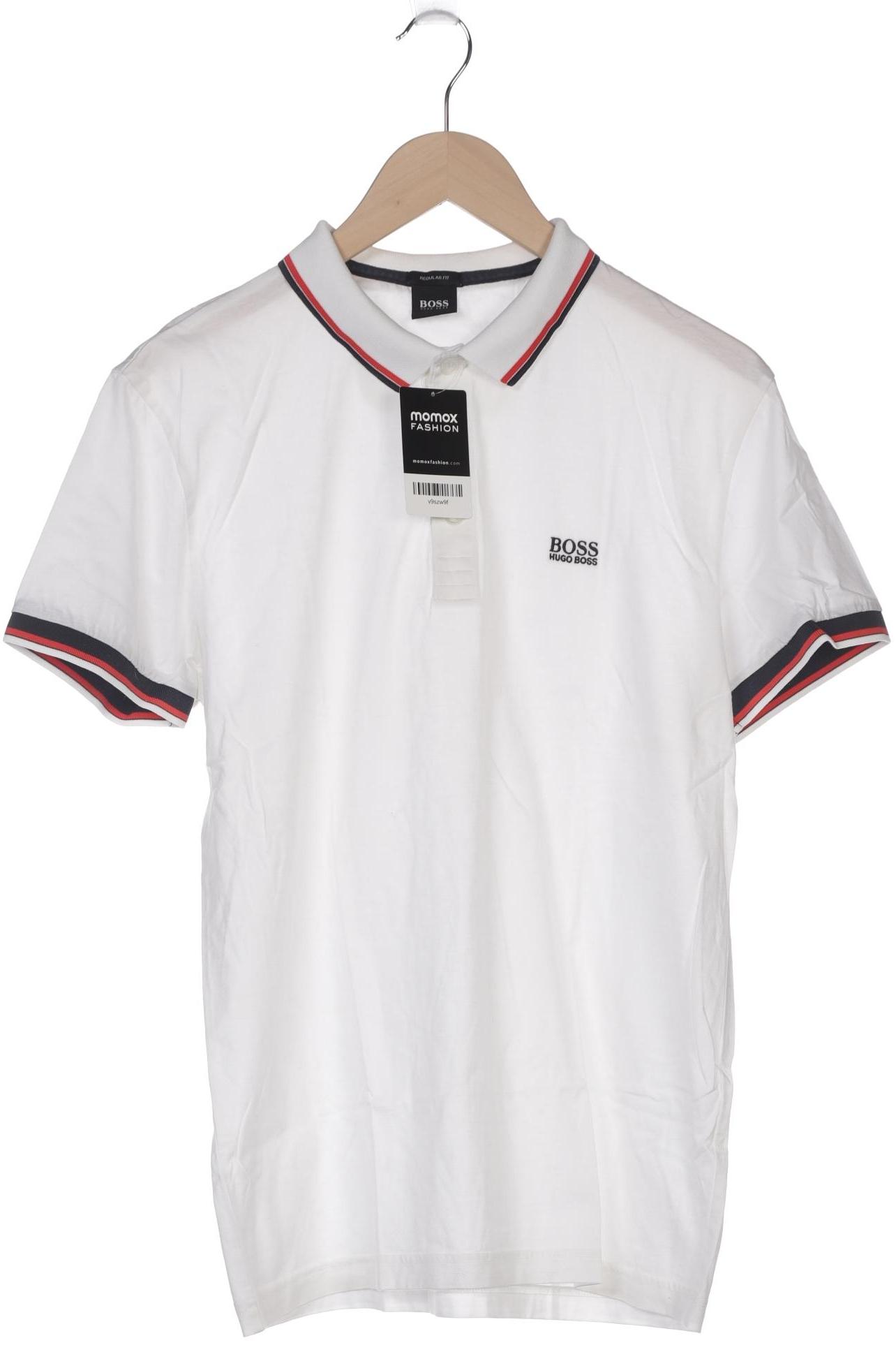 

Boss by Hugo Boss Herren Poloshirt, weiß, Gr. 52