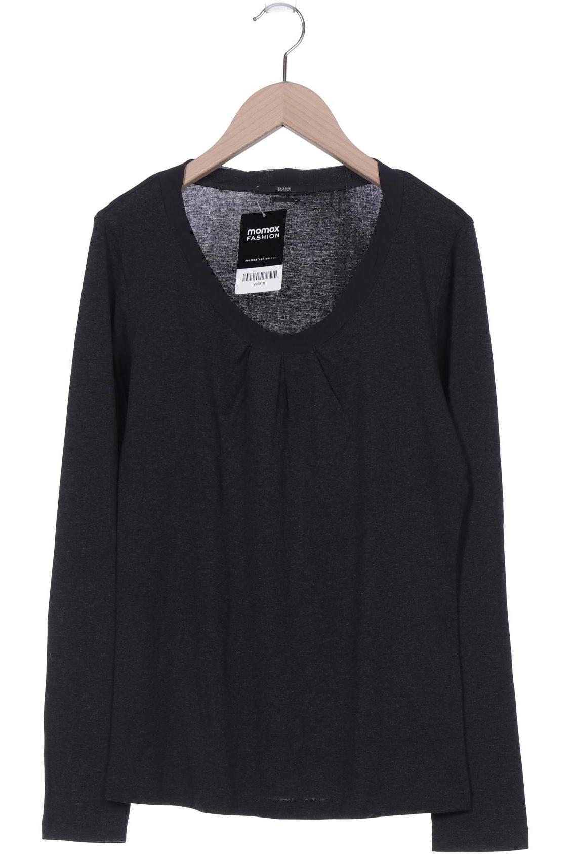

Boss by Hugo Boss Damen Langarmshirt, grau, Gr. 42