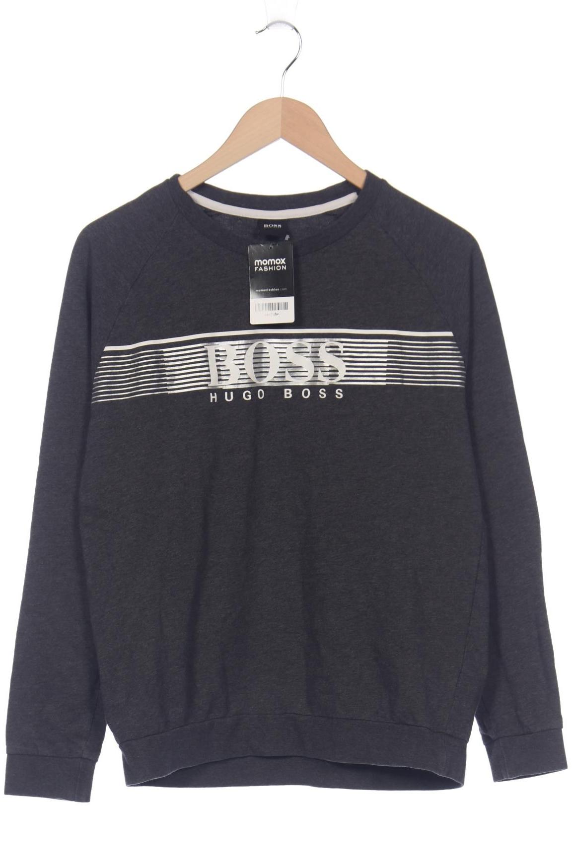 

Boss by Hugo Boss Herren Langarmshirt, grau, Gr. 48