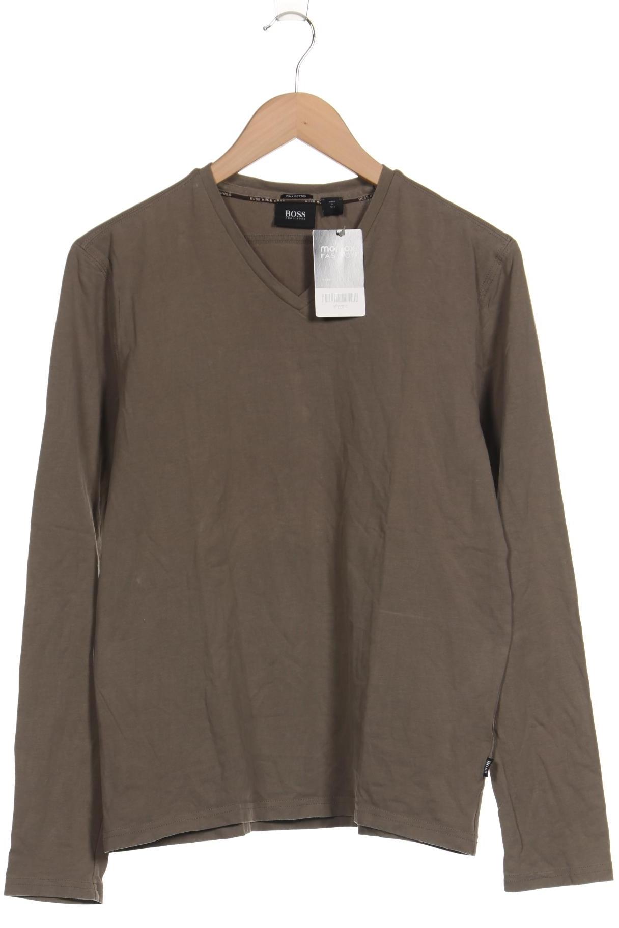 

Boss by Hugo Boss Herren Langarmshirt, grün, Gr. 52