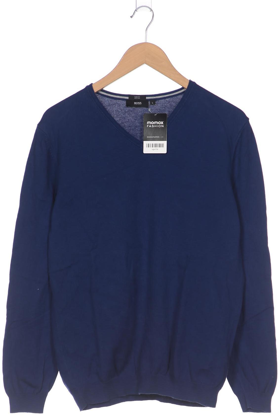 

Boss by Hugo Boss Herren Pullover, blau, Gr. 52