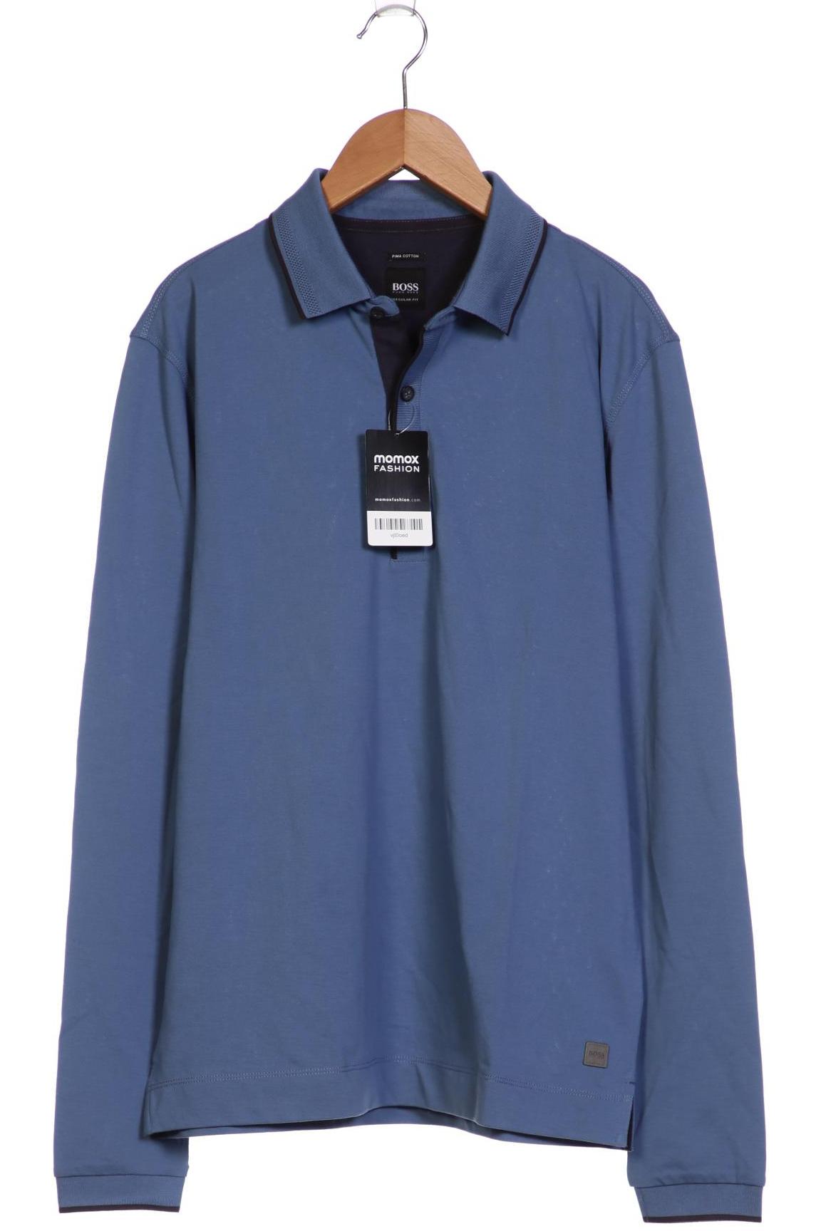 

Boss by Hugo Boss Herren Poloshirt, blau, Gr. 48