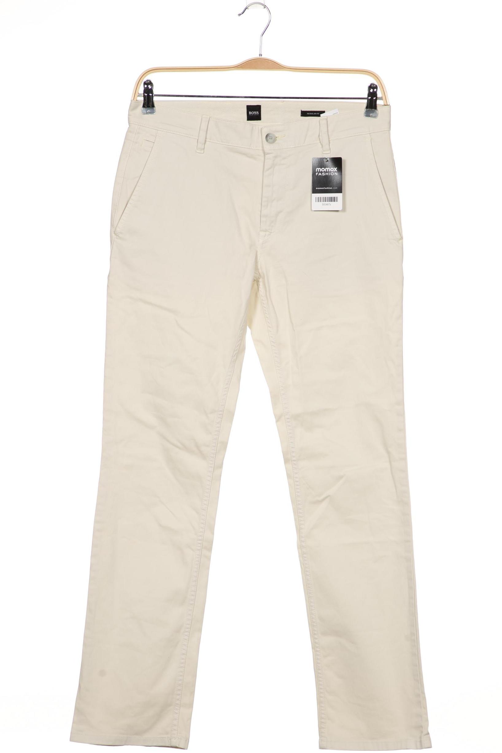 

BOSS by Hugo Boss Herren Stoffhose, cremeweiß