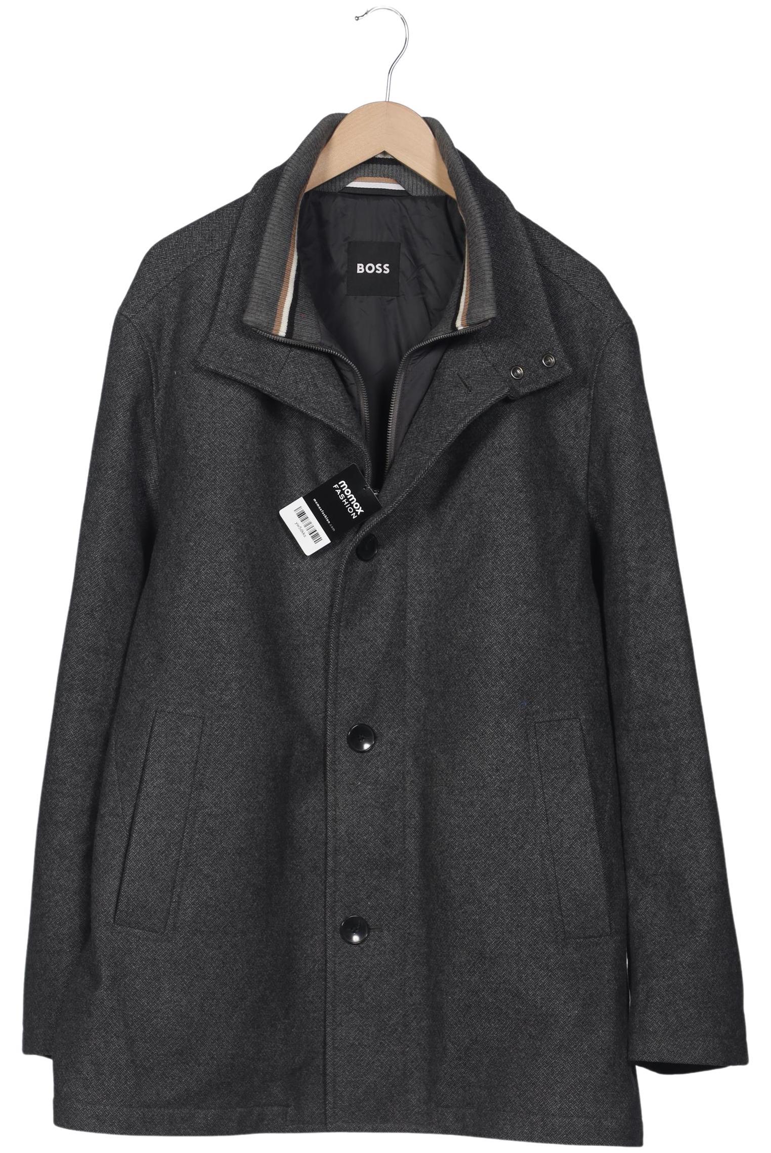 

Boss by Hugo Boss Herren Mantel, grau, Gr. 56
