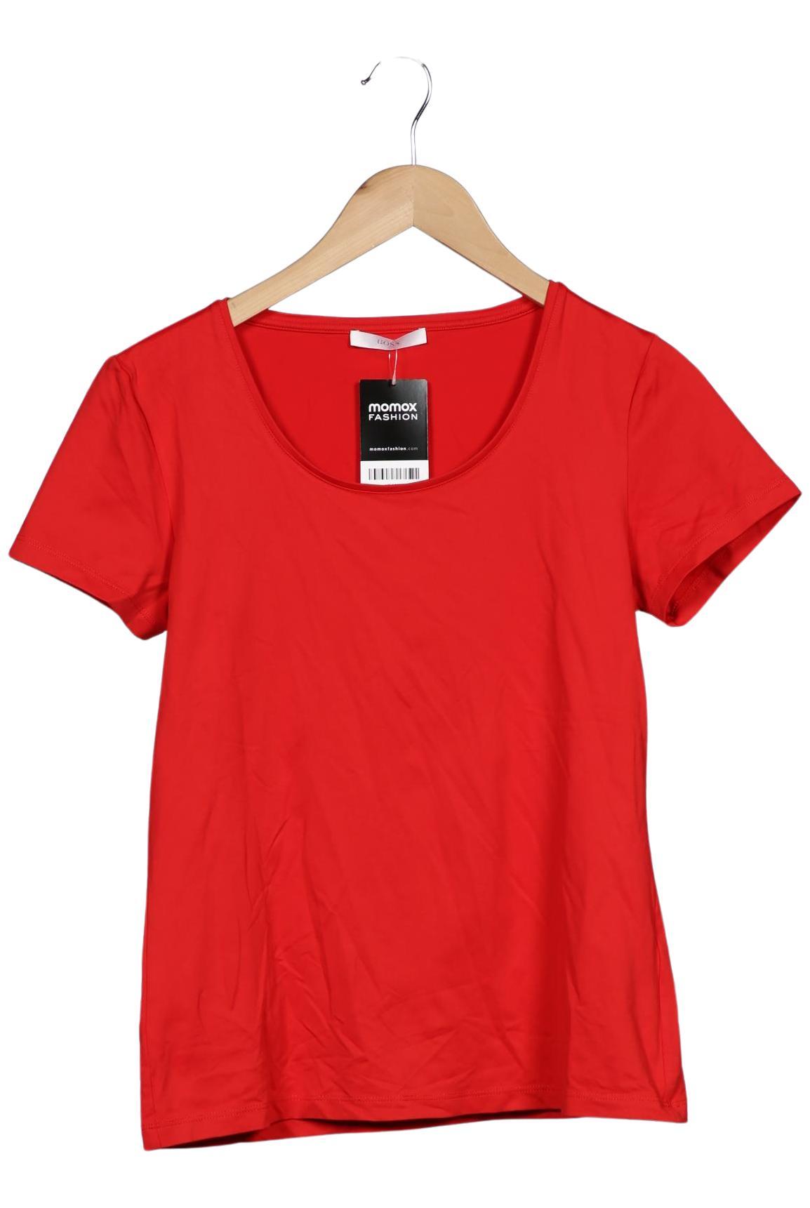 

Boss by Hugo Boss Damen T-Shirt, rot, Gr. 42