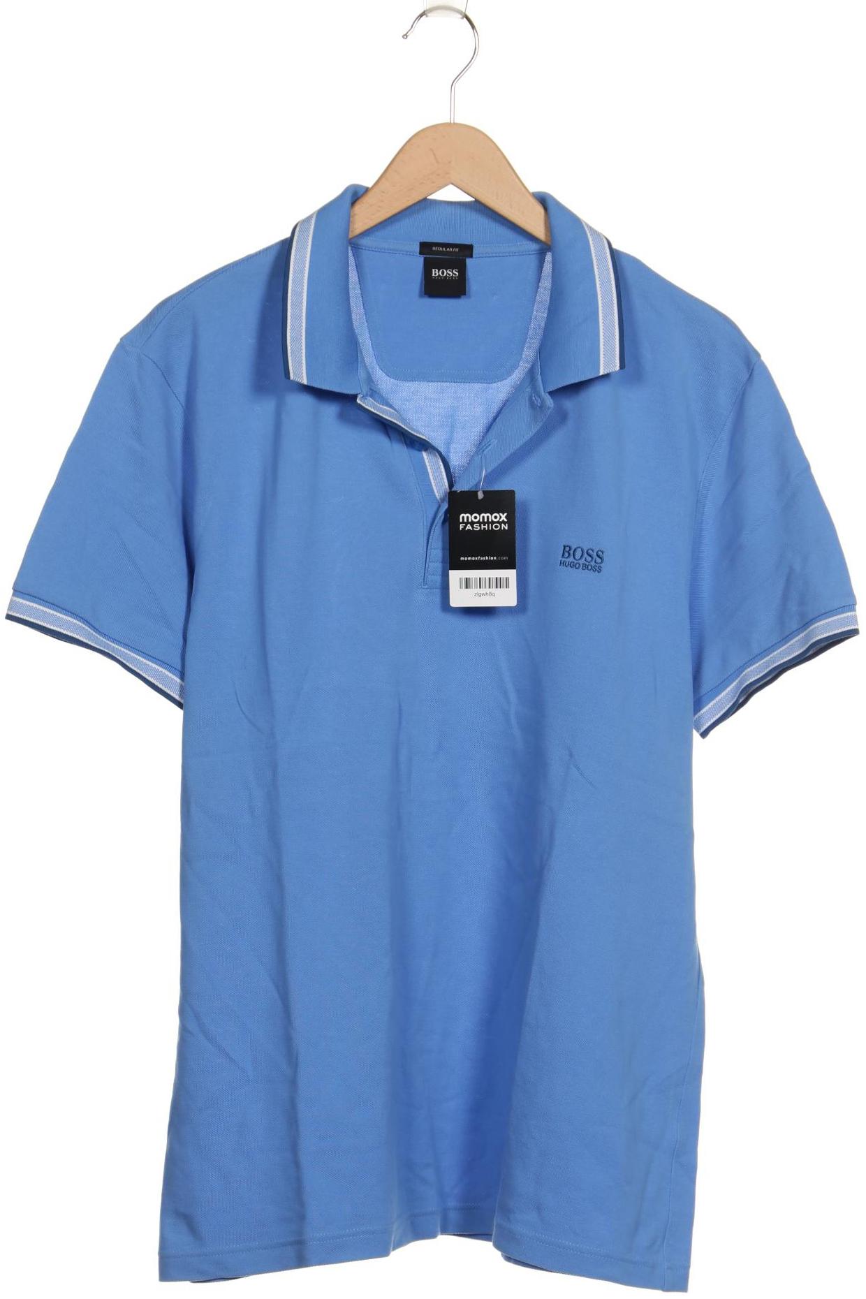 

Boss by Hugo Boss Herren Poloshirt, blau, Gr. 56