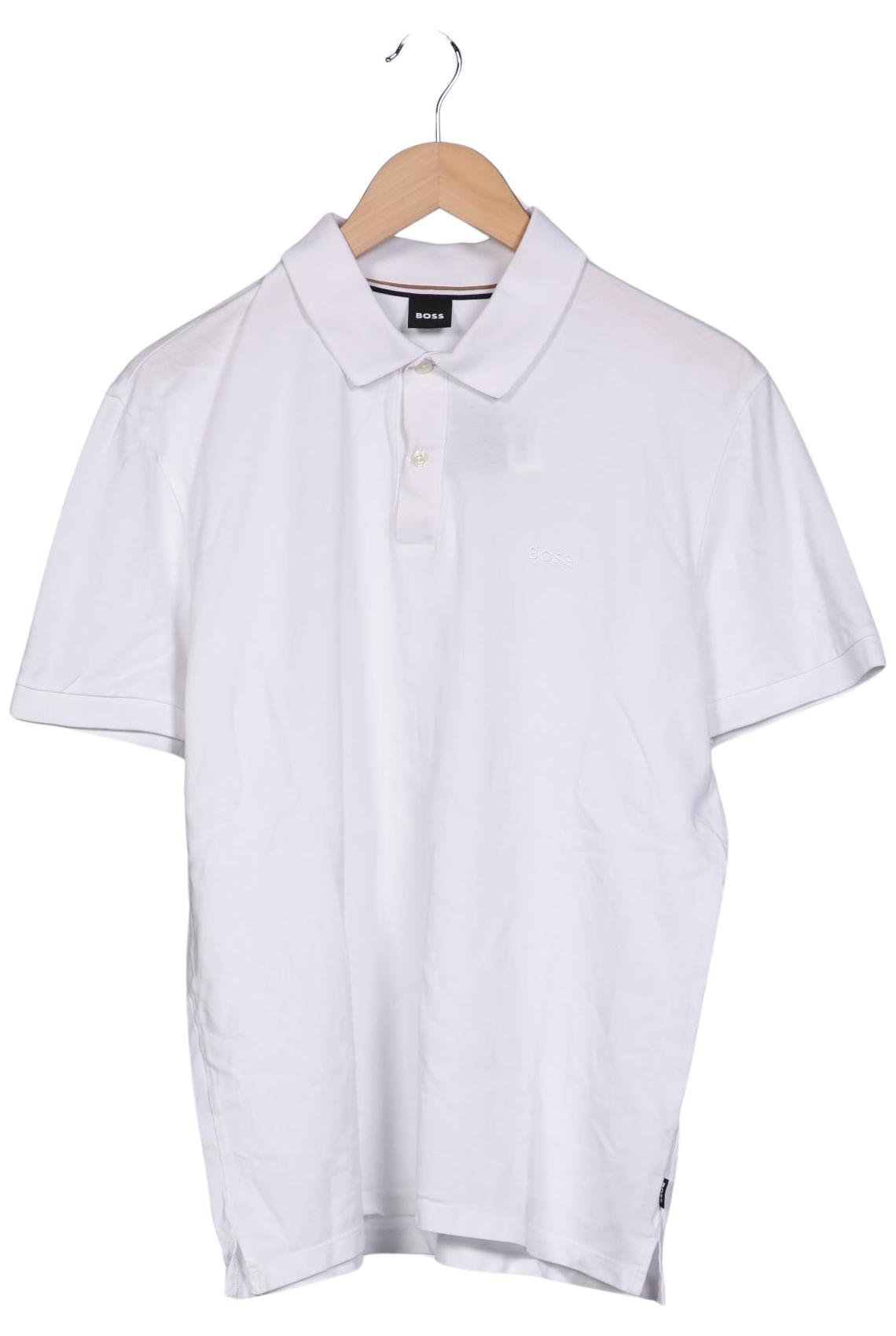 

Boss by Hugo Boss Herren Poloshirt, weiß, Gr. 54