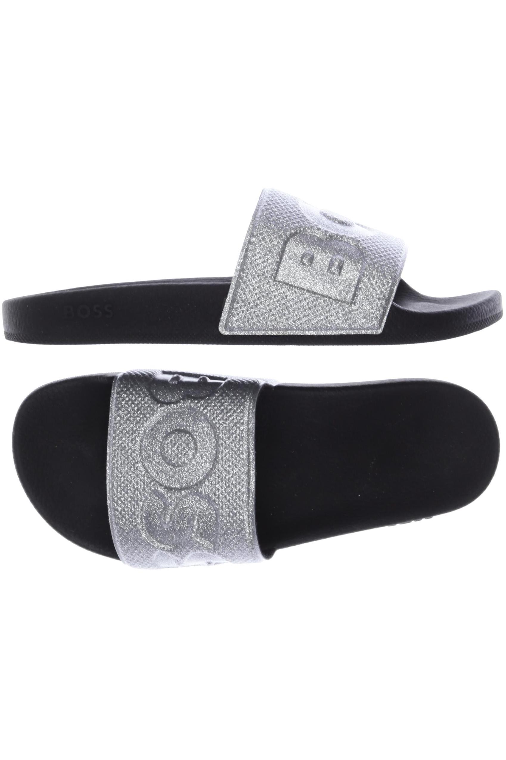

Boss by Hugo Boss Damen Sandale, silber, Gr. 38