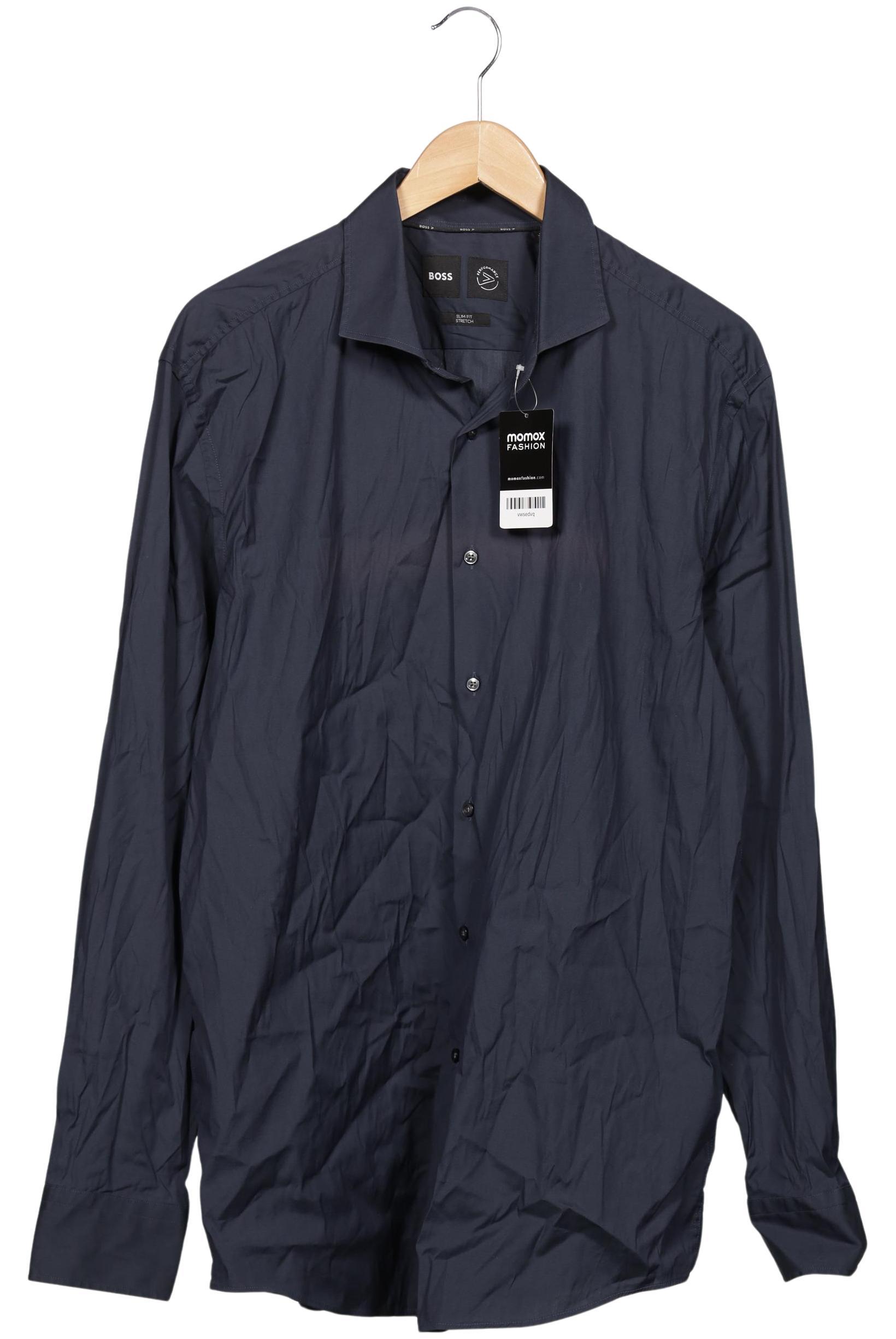 

Boss by Hugo Boss Herren Hemd, marineblau, Gr. 56