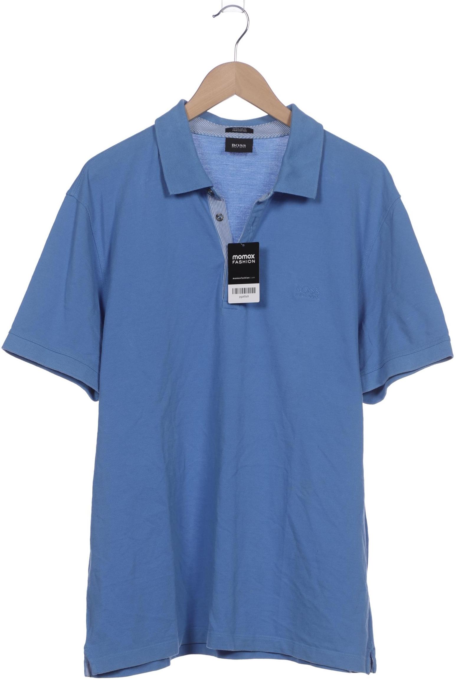 

Boss by Hugo Boss Herren Poloshirt, blau, Gr. 58