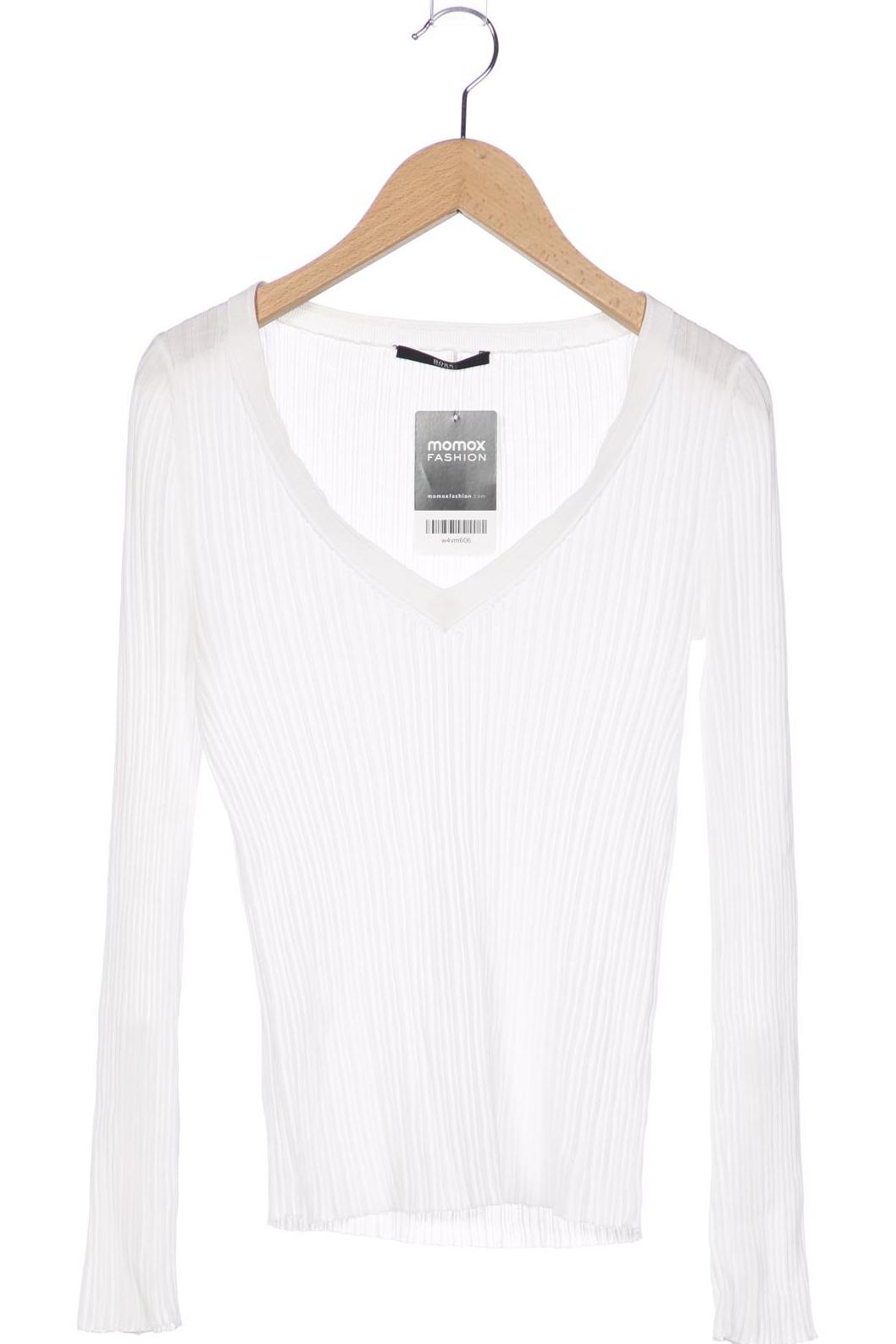 

Boss by Hugo Boss Damen Pullover, weiß, Gr. 32