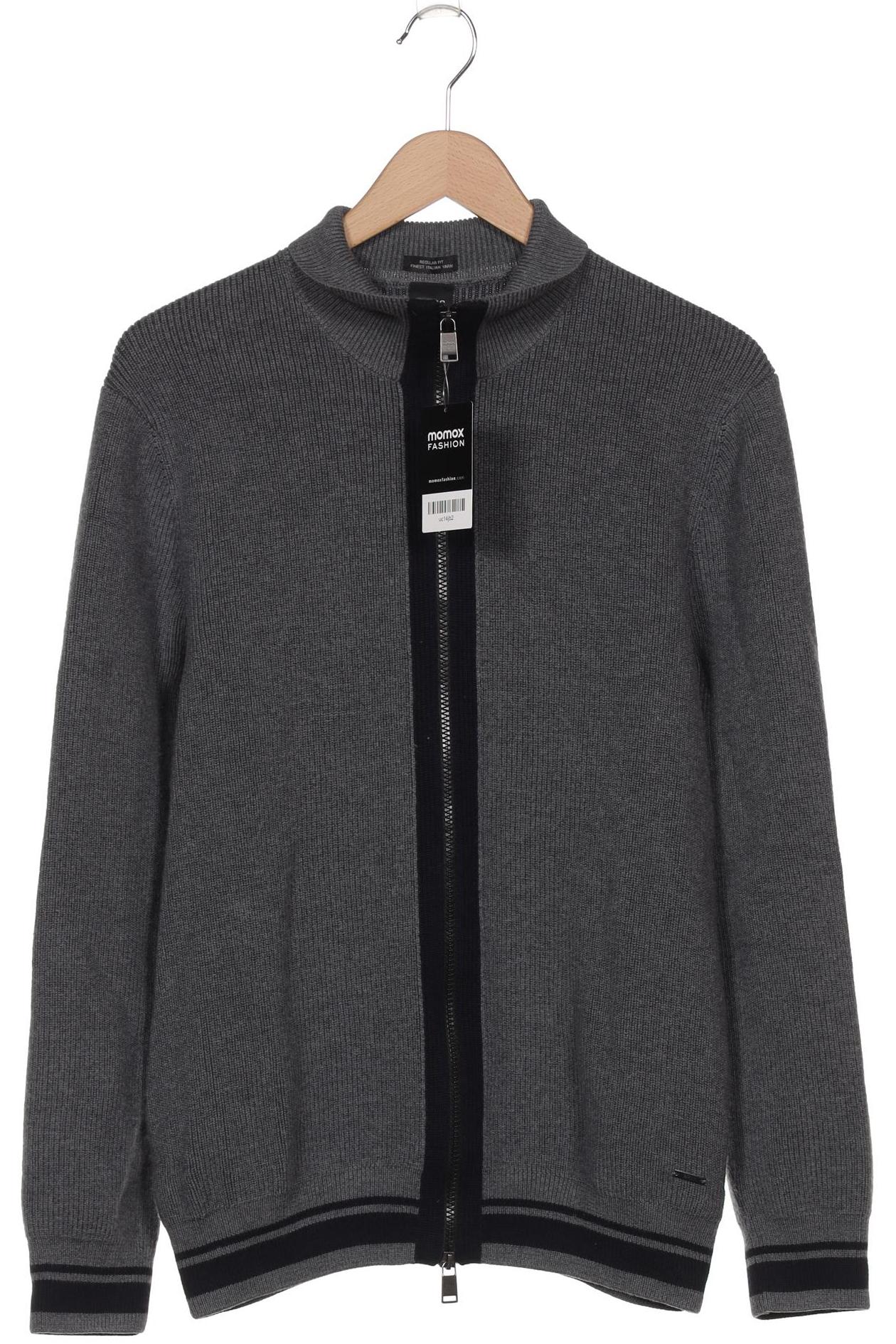 

Boss by Hugo Boss Herren Strickjacke, grau, Gr. 48