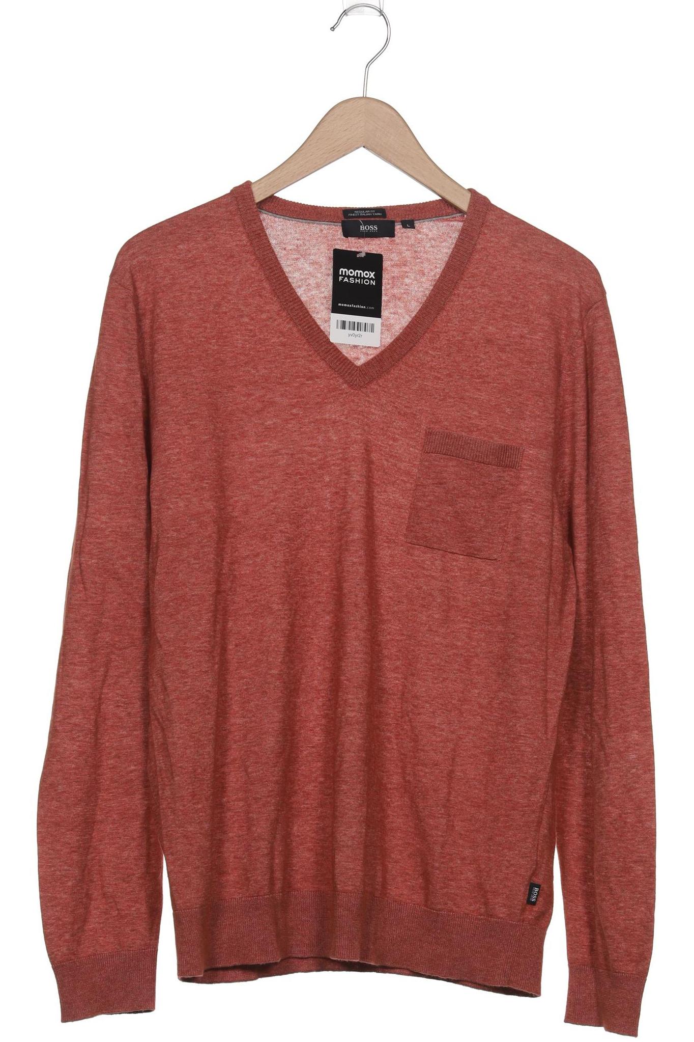 

Boss by Hugo Boss Herren Pullover, orange, Gr. 52
