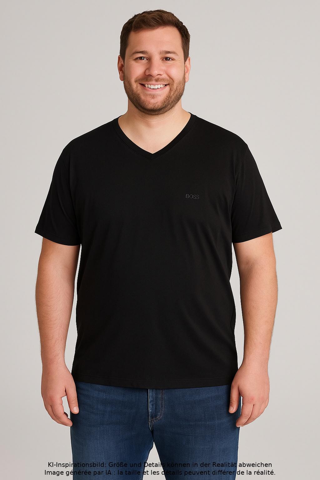 

Boss by Hugo Boss Herren T-Shirt, schwarz, Gr. 56