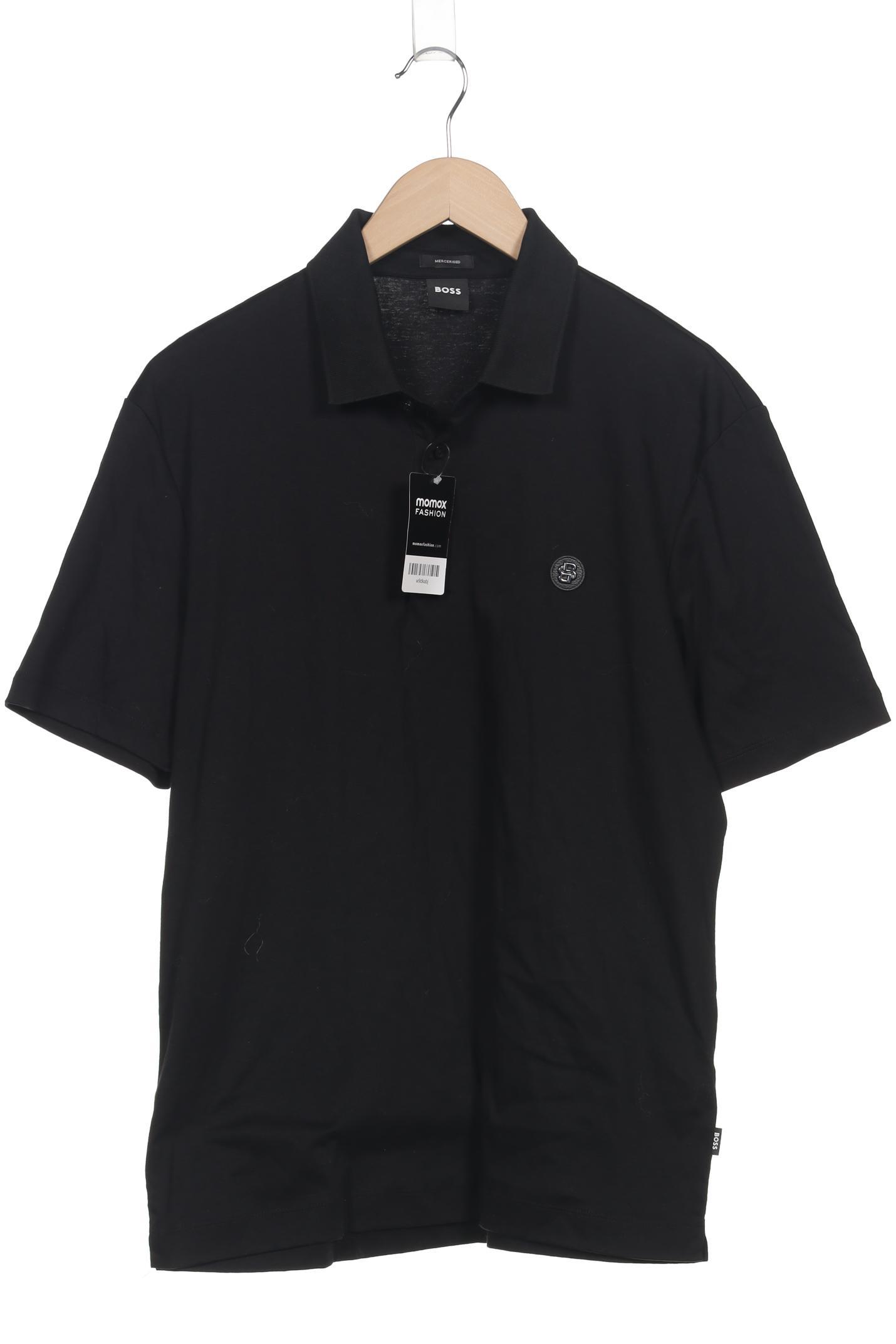 

Boss by Hugo Boss Herren Poloshirt, schwarz, Gr. 48