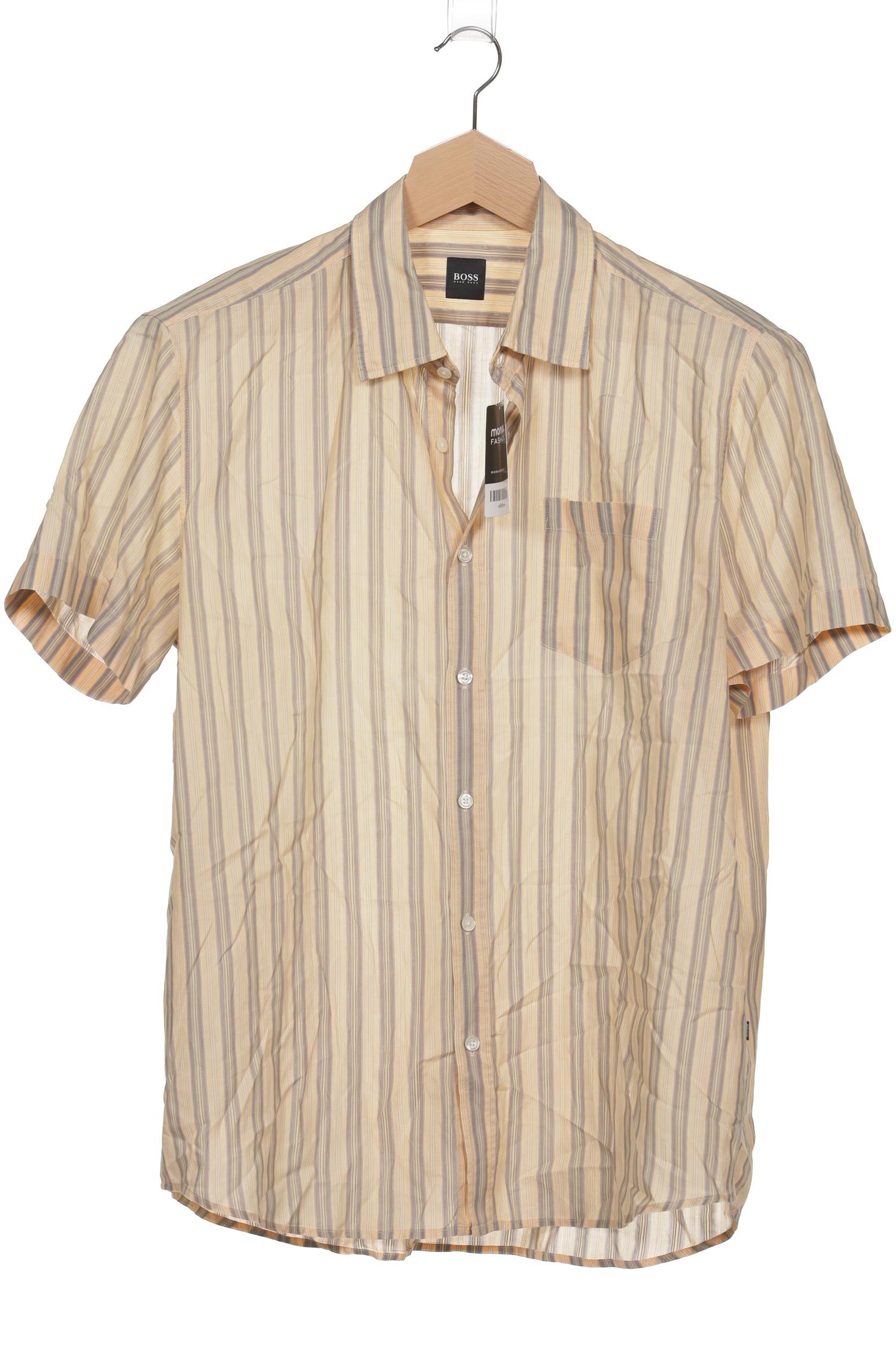 

Boss by Hugo Boss Herren Hemd, gelb, Gr. 56