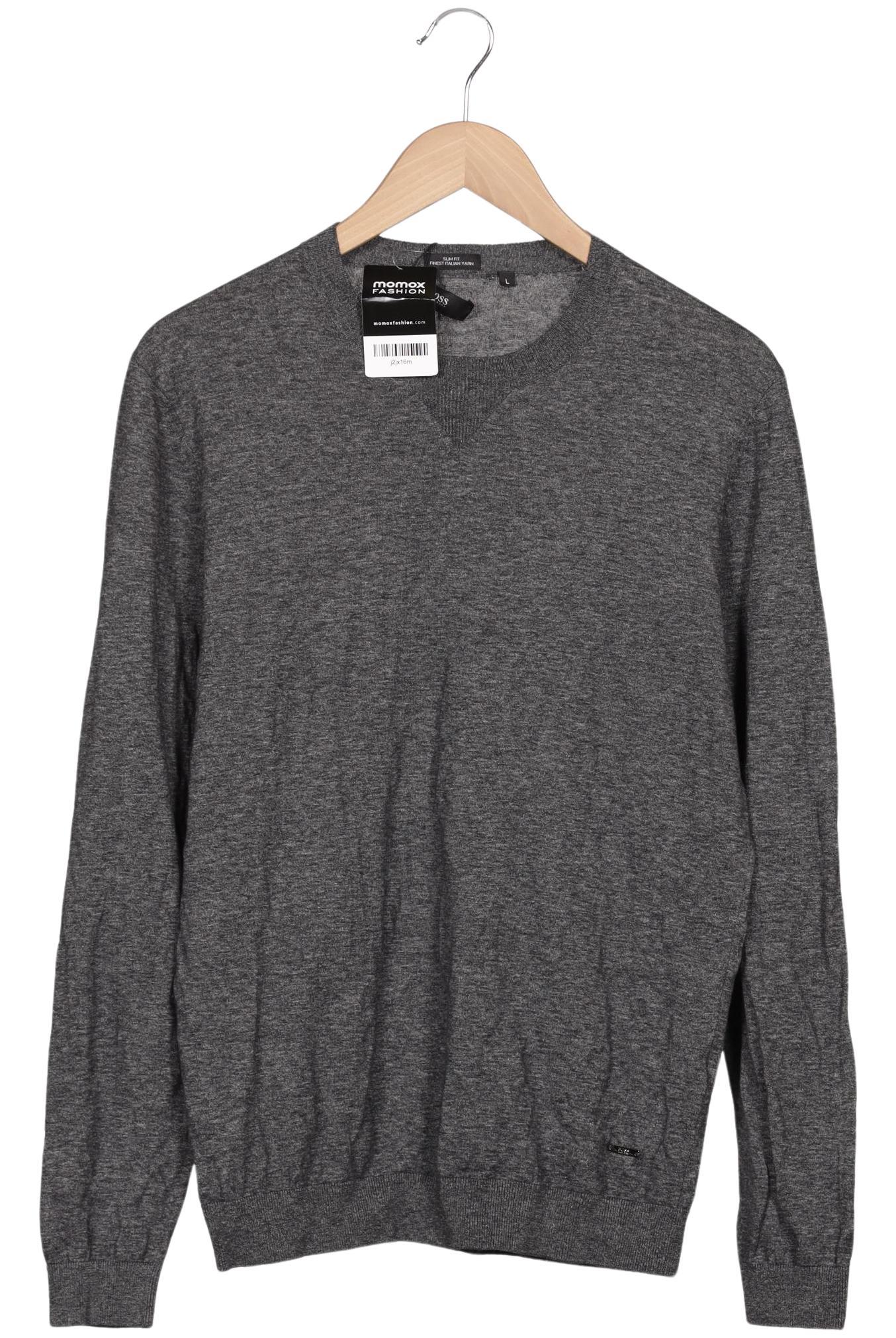 

Boss by Hugo Boss Herren Pullover, grau, Gr. 52