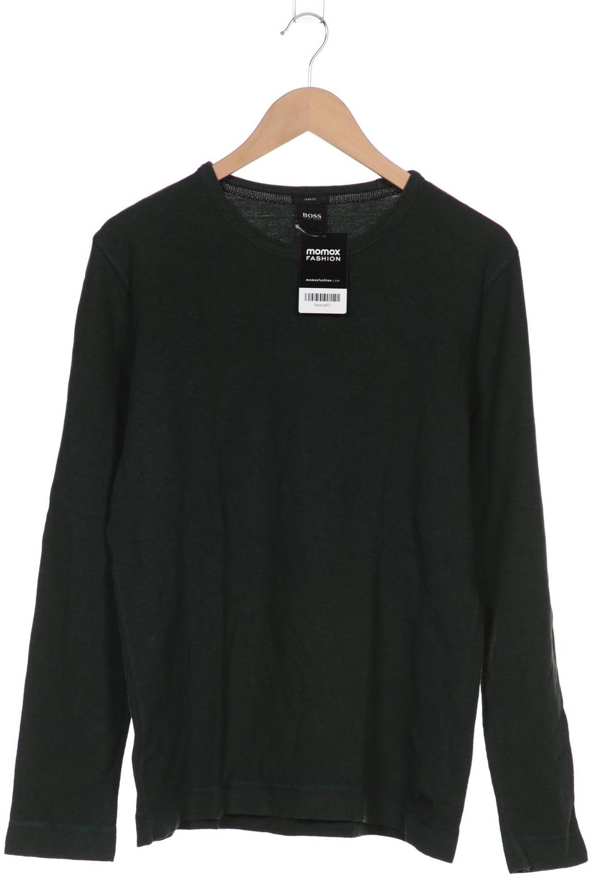 

Boss by Hugo Boss Herren Langarmshirt, grün, Gr. 52