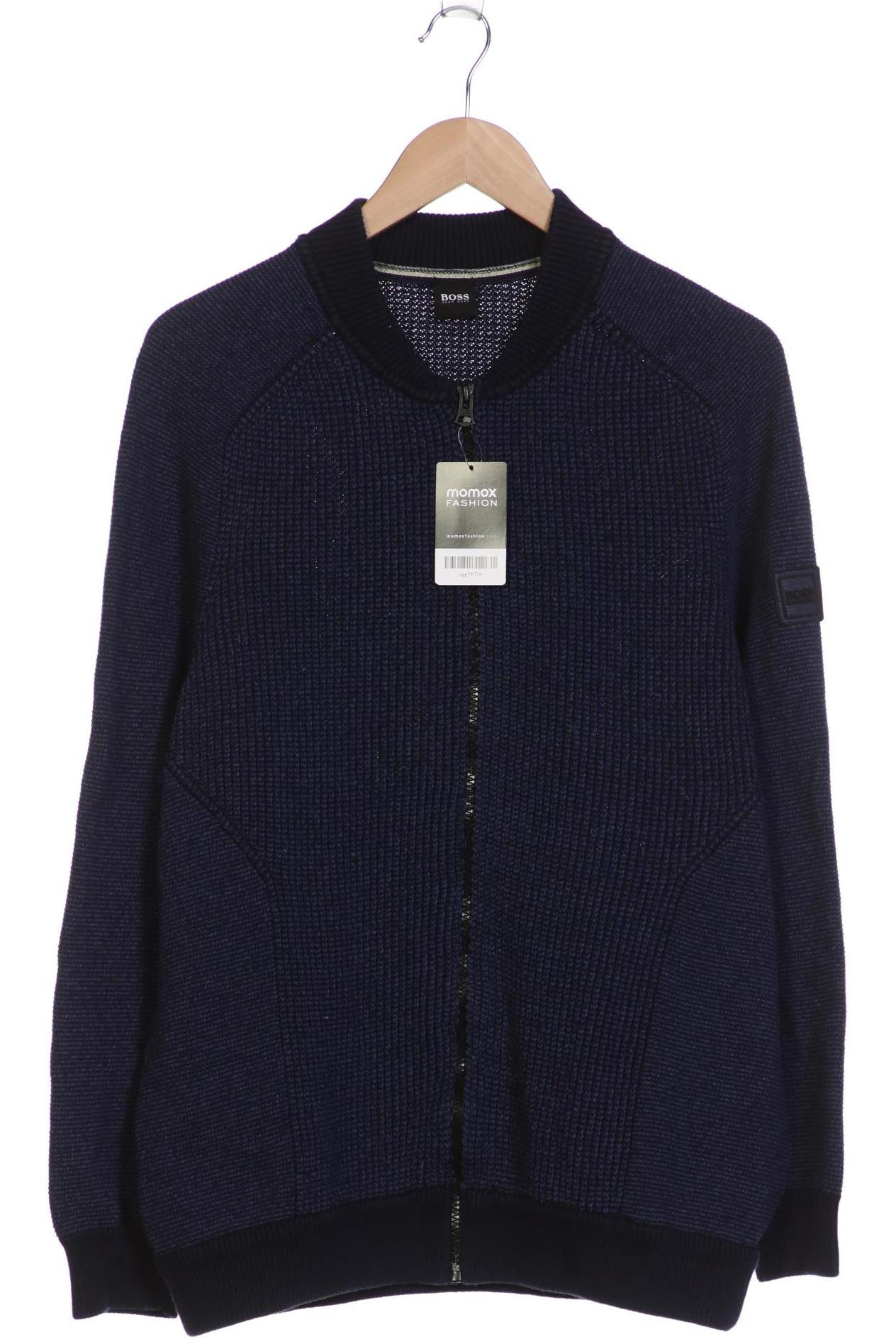 

Boss by Hugo Boss Herren Strickjacke, marineblau, Gr. 56