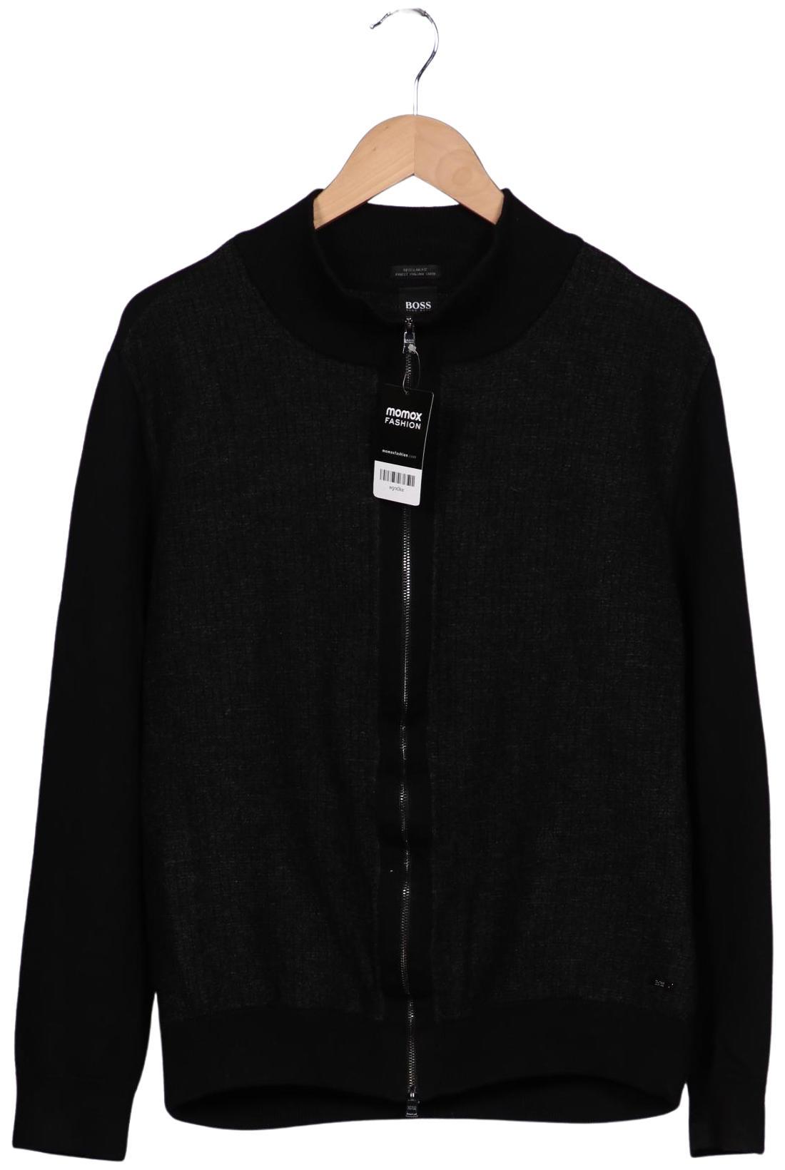 

Boss by Hugo Boss Herren Strickjacke, schwarz, Gr. 56
