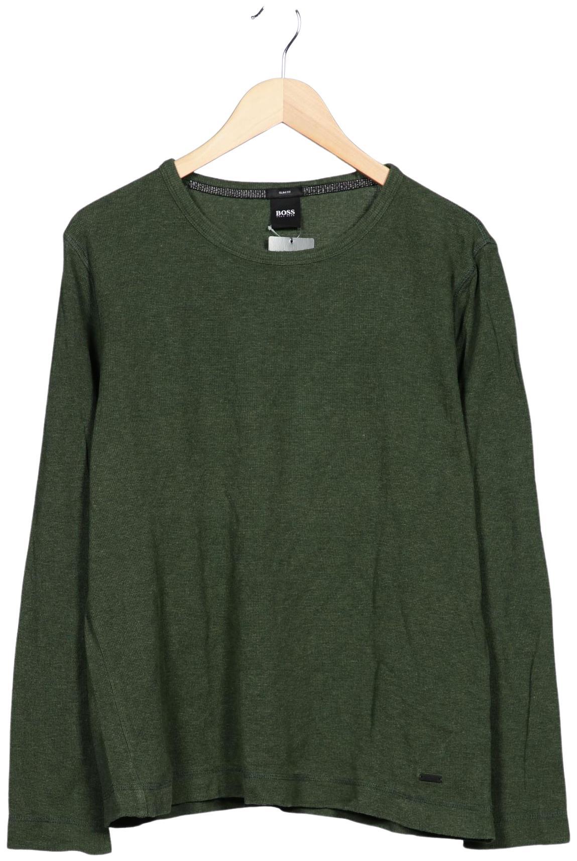 Thumbnail - Boss by Hugo Boss Herren Langarmshirt, grün, Gr. 54