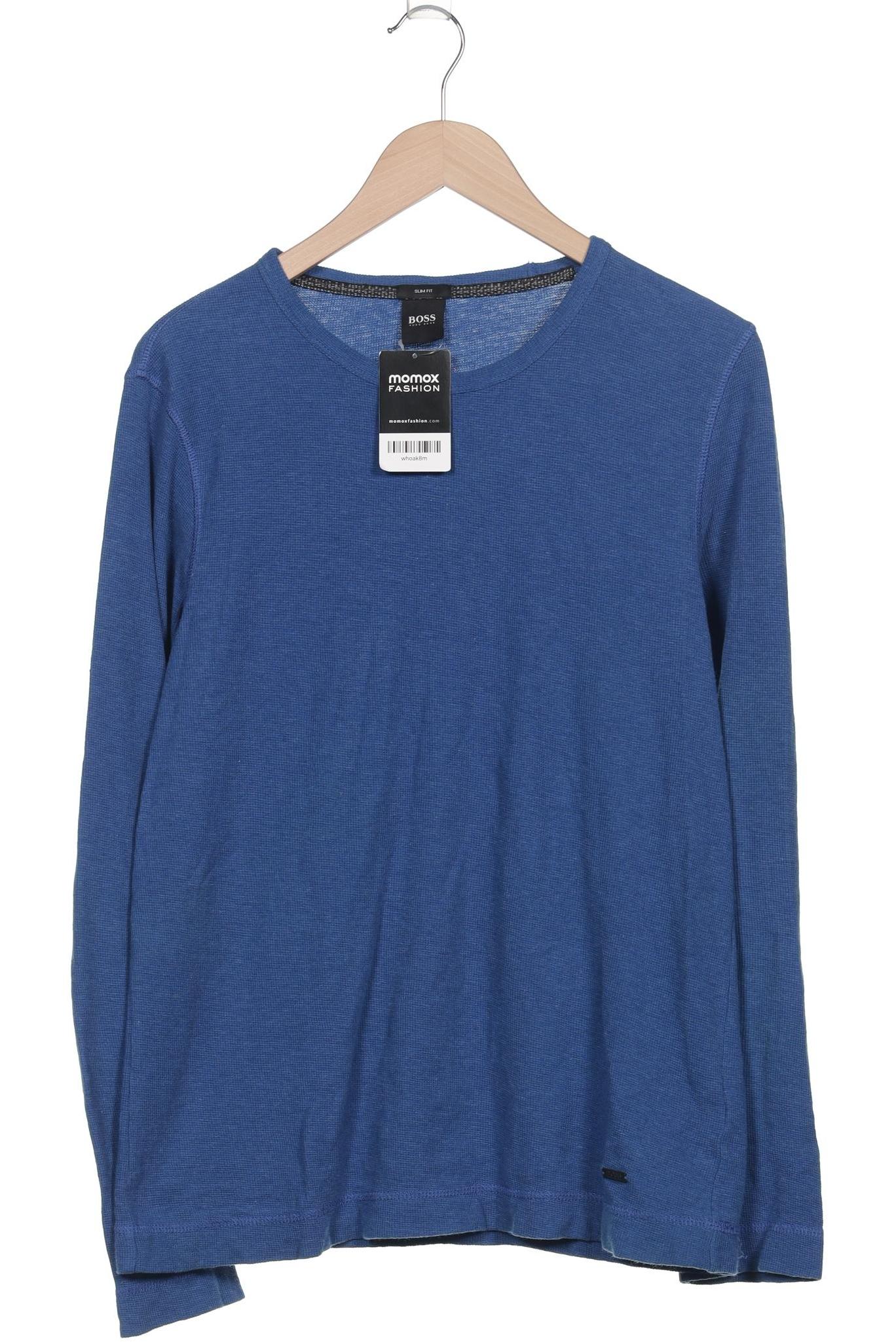 

Boss by Hugo Boss Herren Pullover, blau, Gr. 52